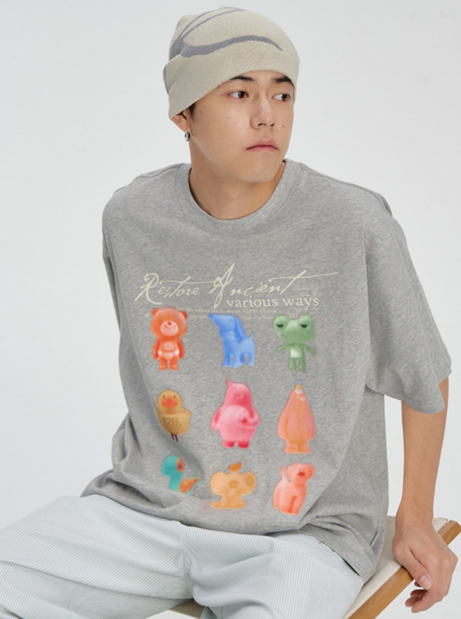 Gummies Print Summer T-Shirt - chiclara