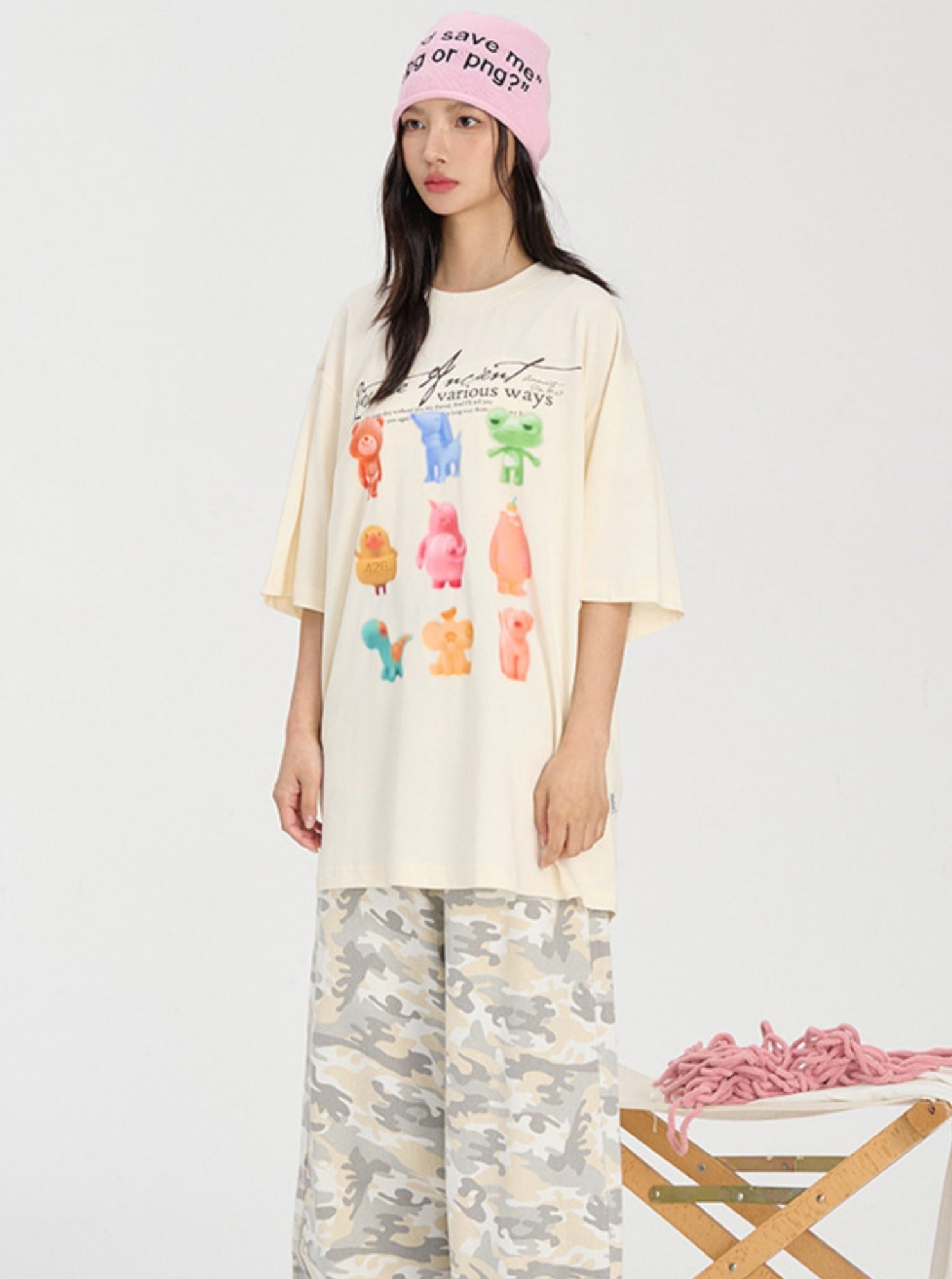 Gummies Print Summer T-Shirt - chiclara