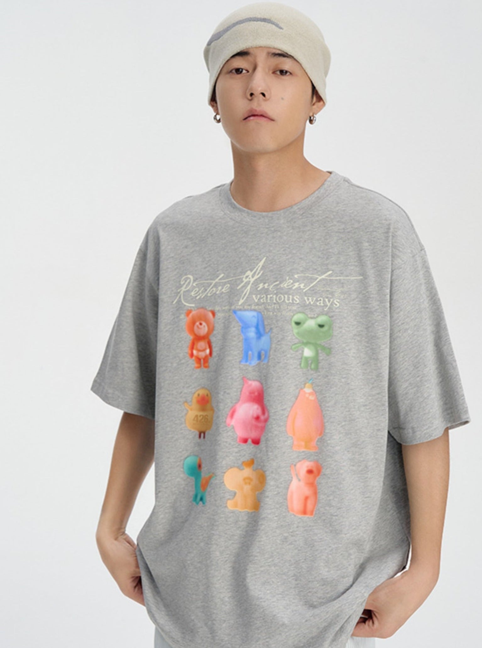 Gummies Print Summer T-Shirt - chiclara