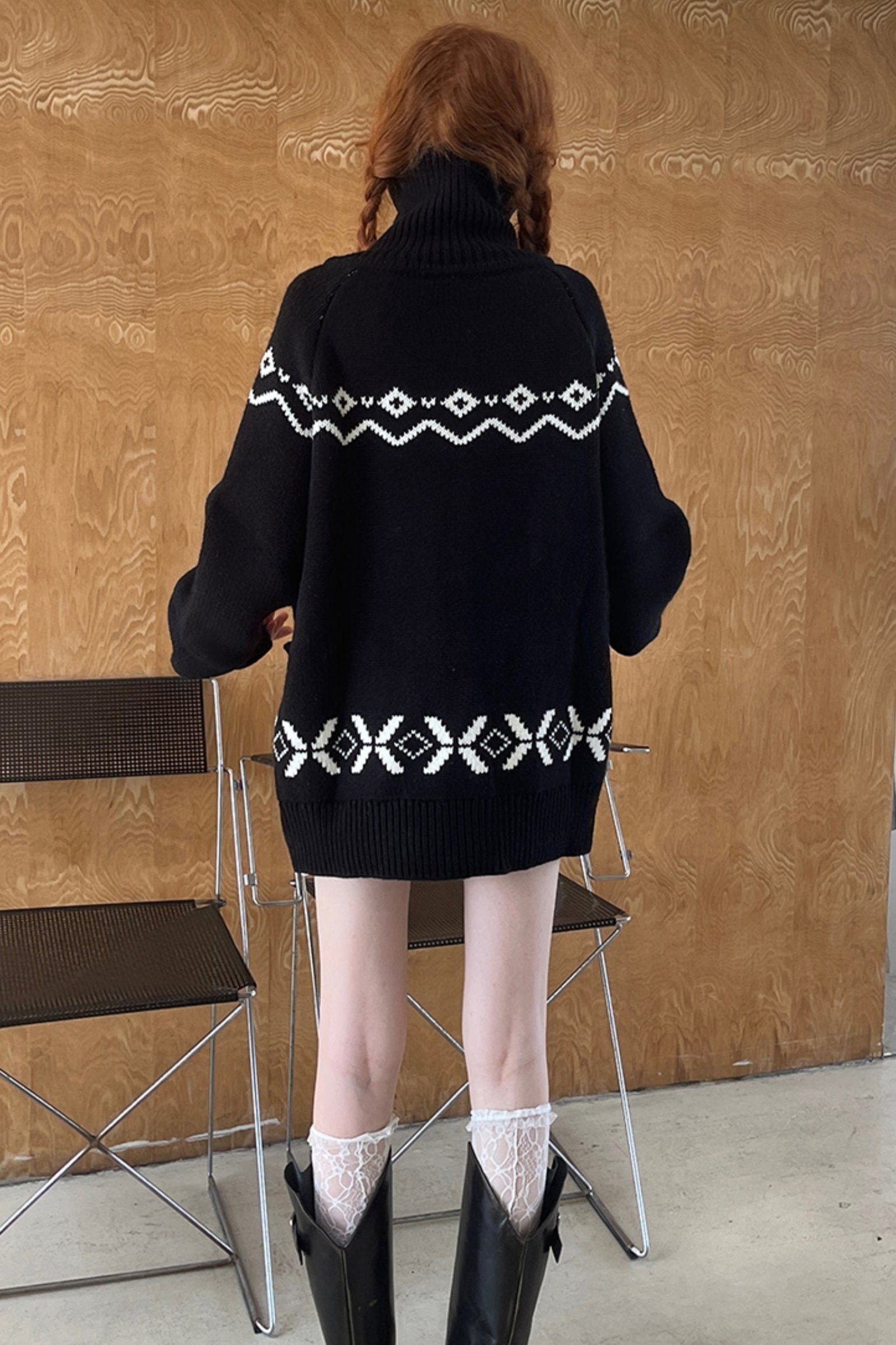 Panda Fair Isle Cardigan