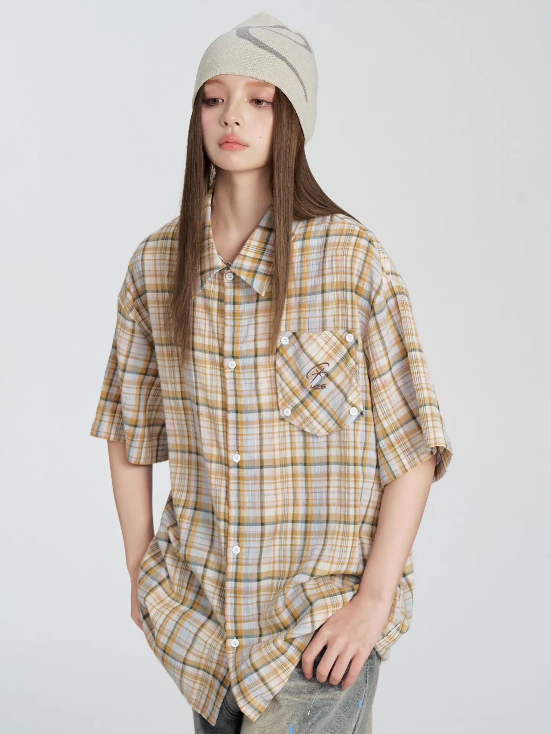 Hip-Hop Shirt with Detachable Pocket - chiclara