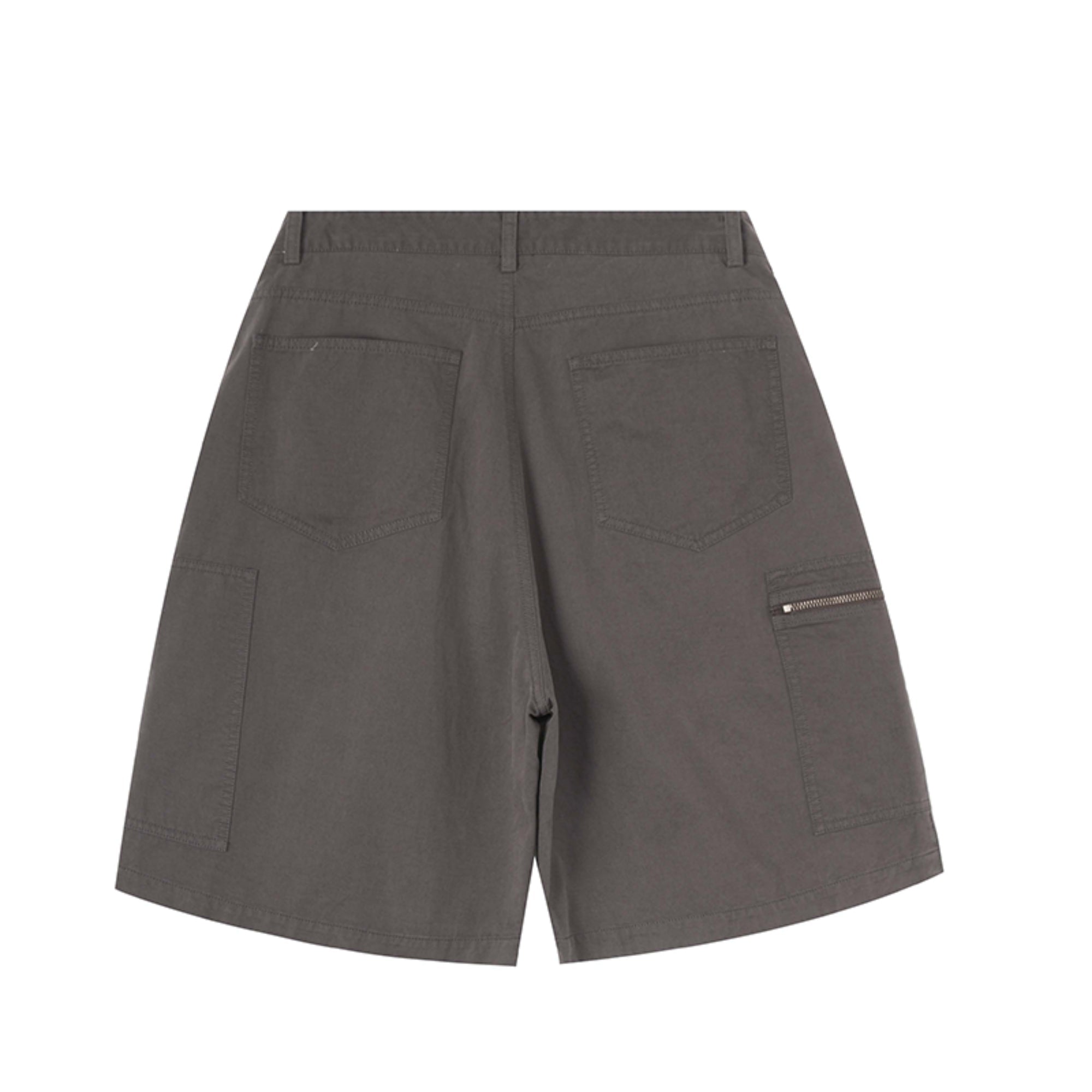 Washed Hip Hop Cargo Shorts - chiclara