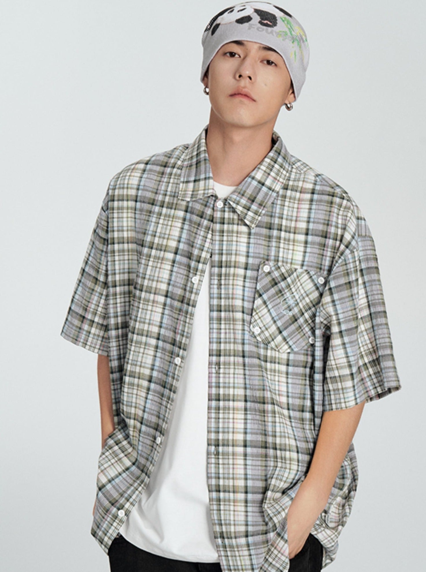 Hip-Hop Shirt with Detachable Pocket - chiclara