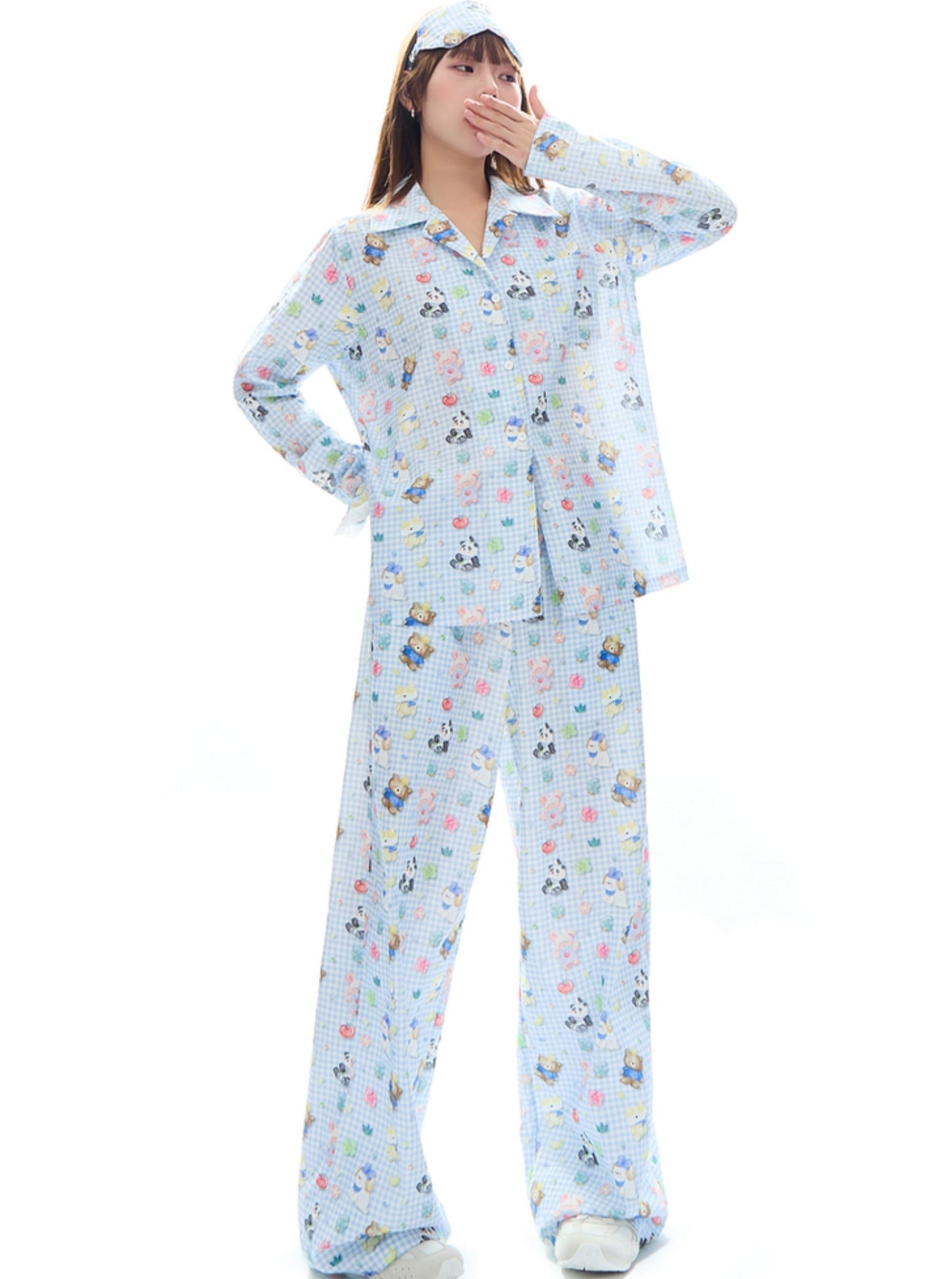 Sleepy Bear Puppy Pajamas Set