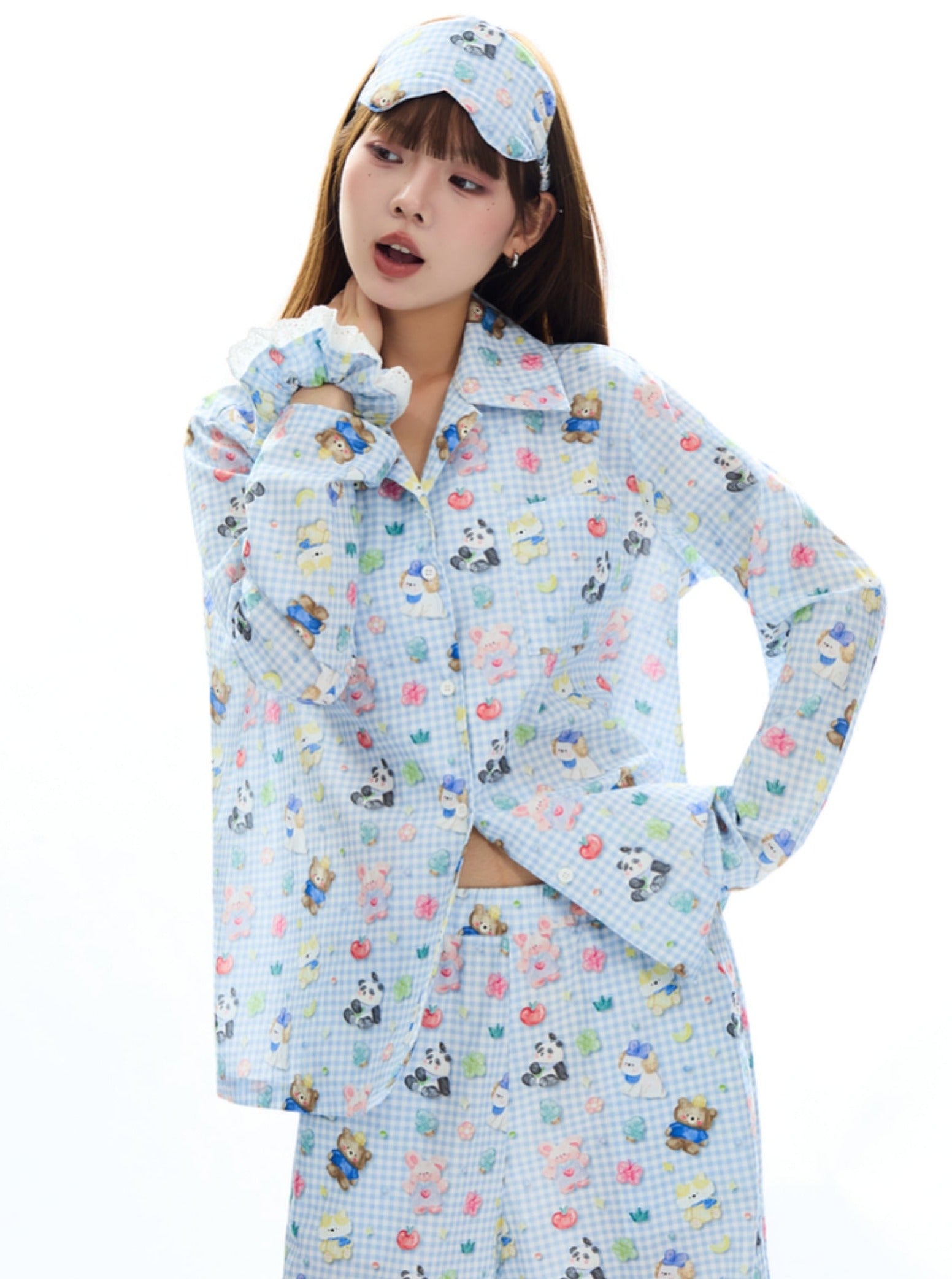 Sleepy Bear Puppy Pajamas Set