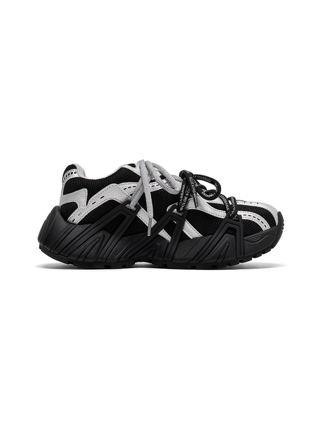 Beige Mesh Cage Runner Sneakers - View 13