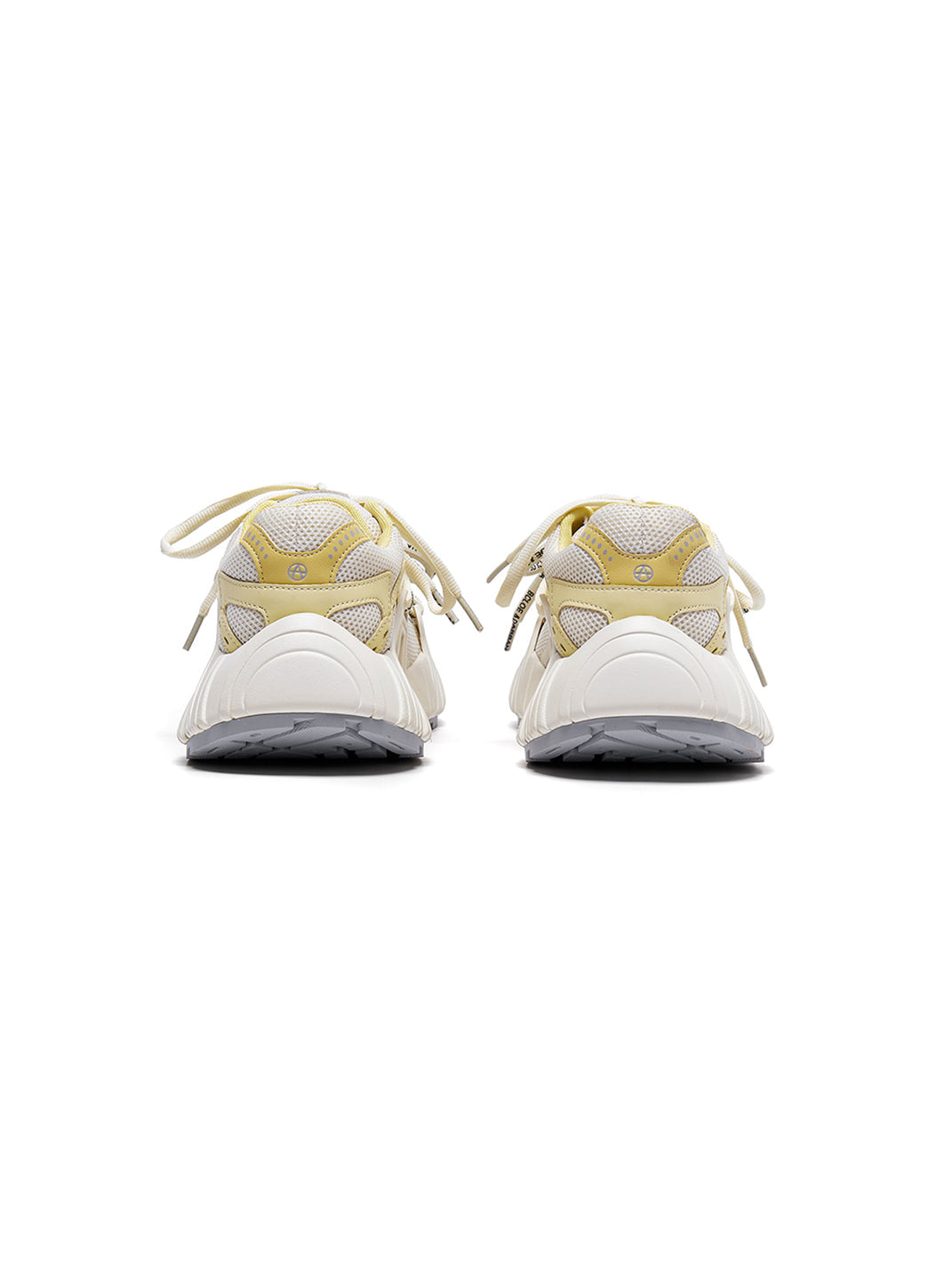 Beige Mesh Cage Runner Sneakers - View 23