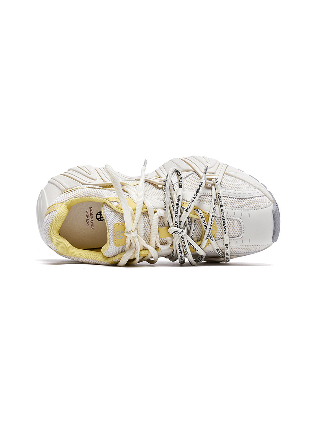 Beige Mesh Cage Runner Sneakers - View 26