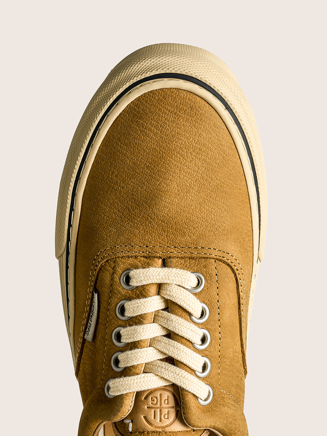 Black Distressed Leather Canvas Low-Top Sneakers - View 26