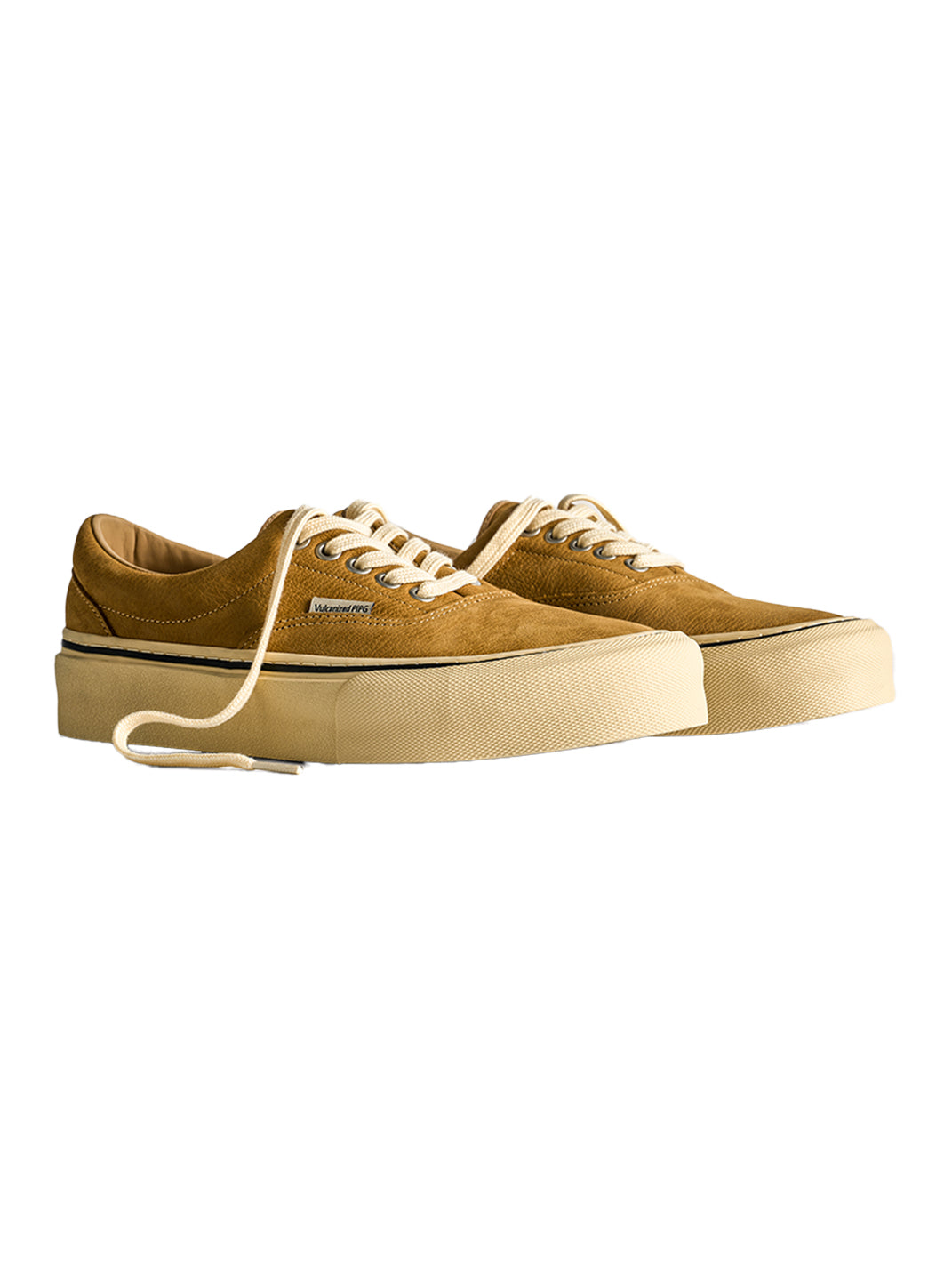 Black Distressed Leather Canvas Low-Top Sneakers - View 32