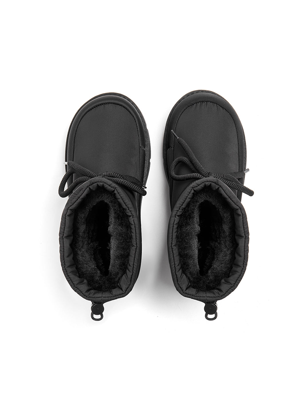 Black Padded Platform Ski Boots - View 9