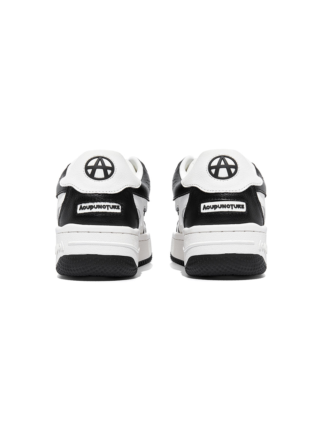 Black White Logo Skate Sneakers - View 6