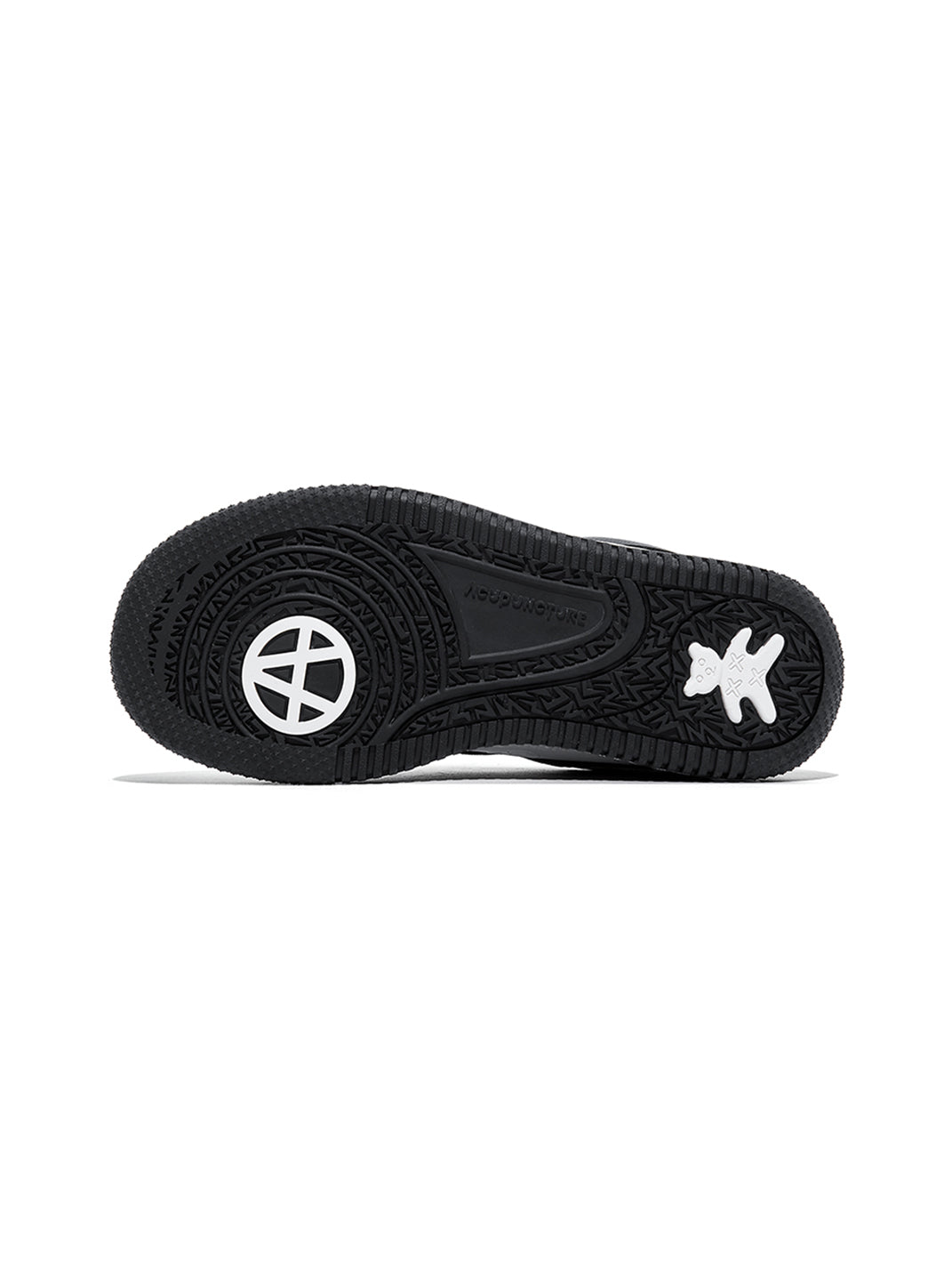 Black White Logo Skate Sneakers - View 9