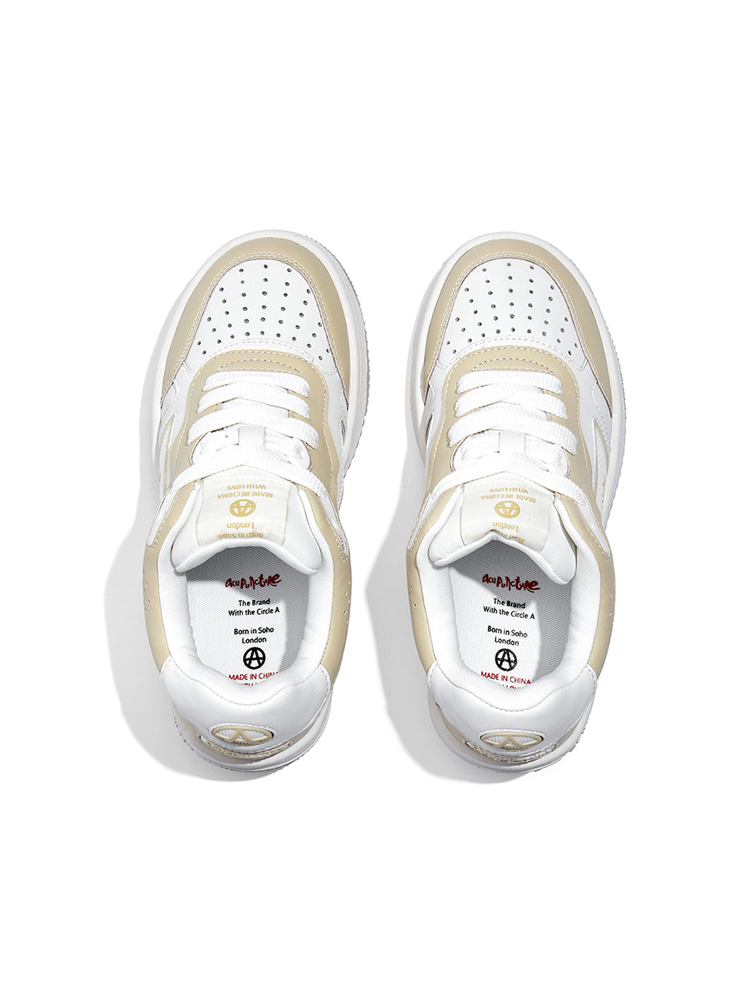 Black White Logo Skate Sneakers - View 12