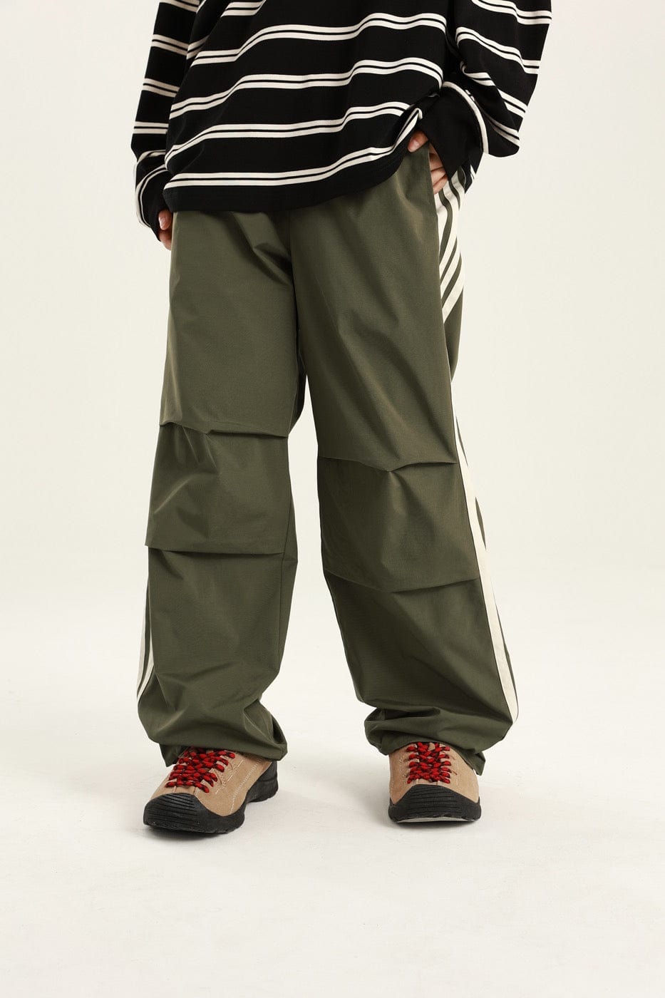 Side Striped Athletic Pants