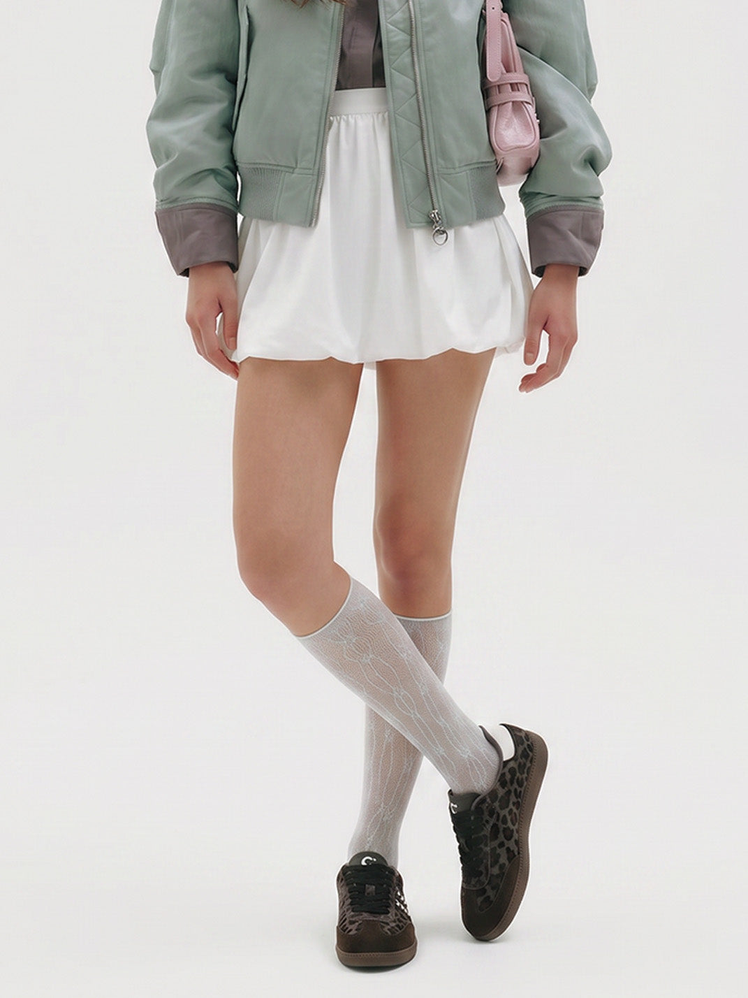 Forest Leopard-Print Gum-Sole Low-Top Sneakers - View 3