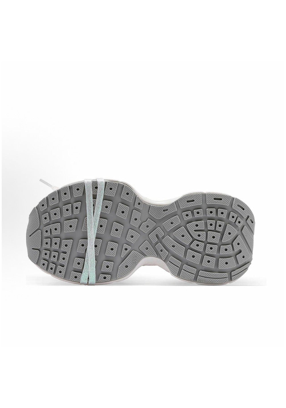 Rhinestone Silver Chunky Dad Sneakers - View 12