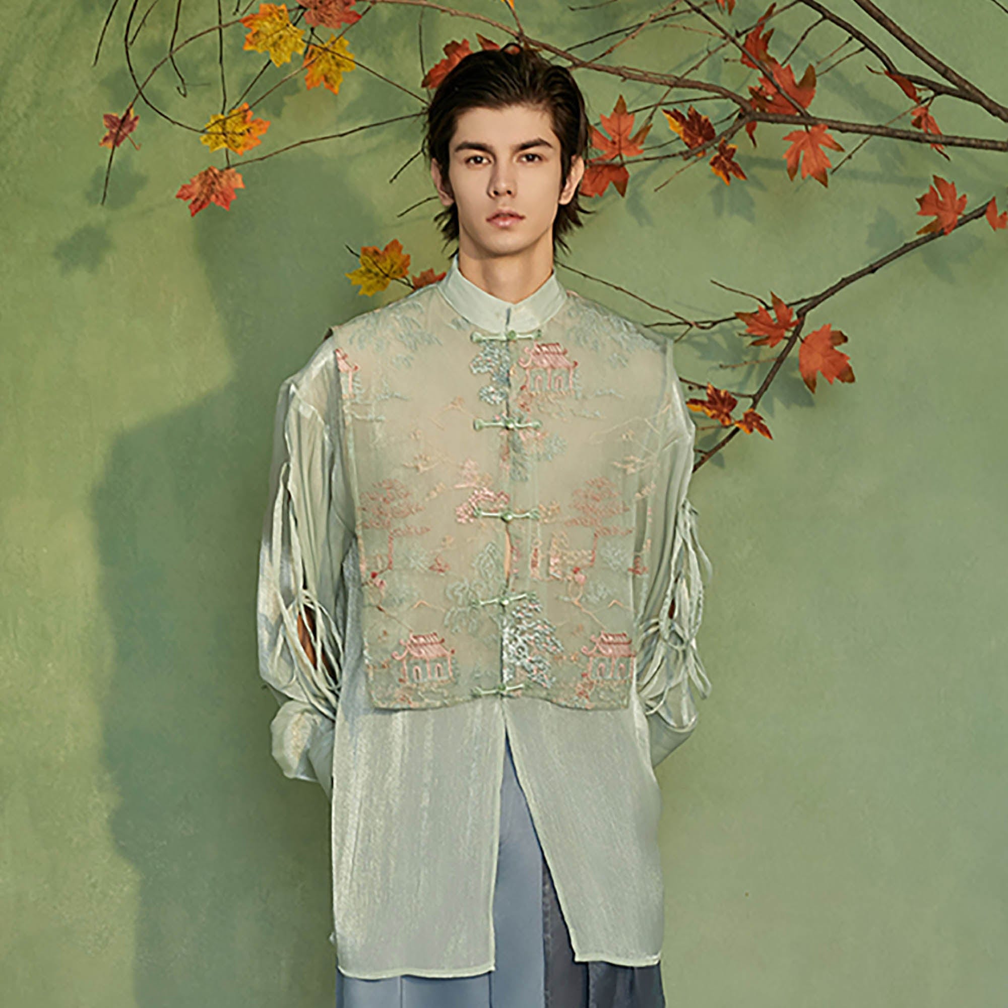 Embroidered Hanfu Vest