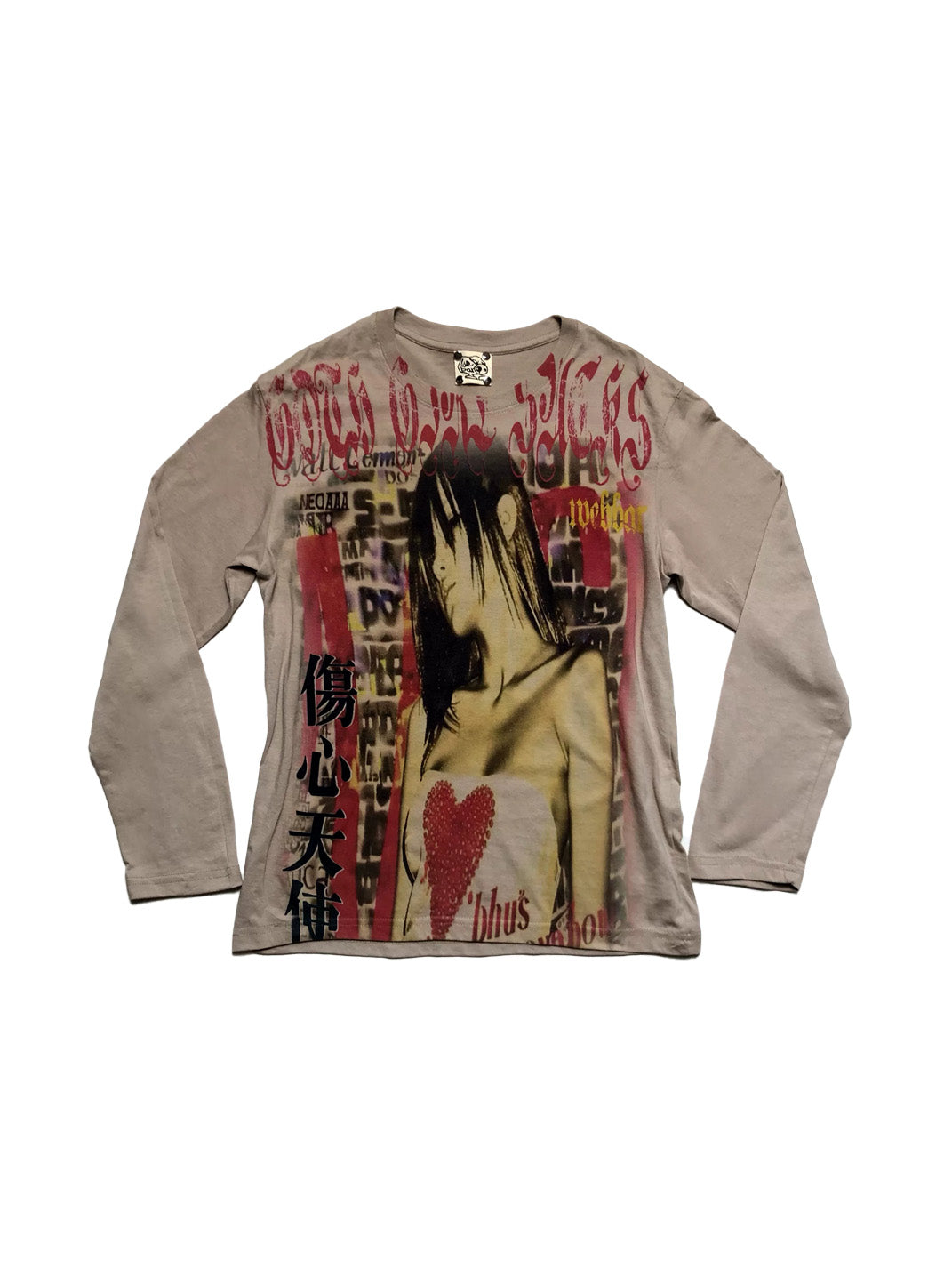 Camel Anime Collage Long-Sleeve Tee — product view 1
