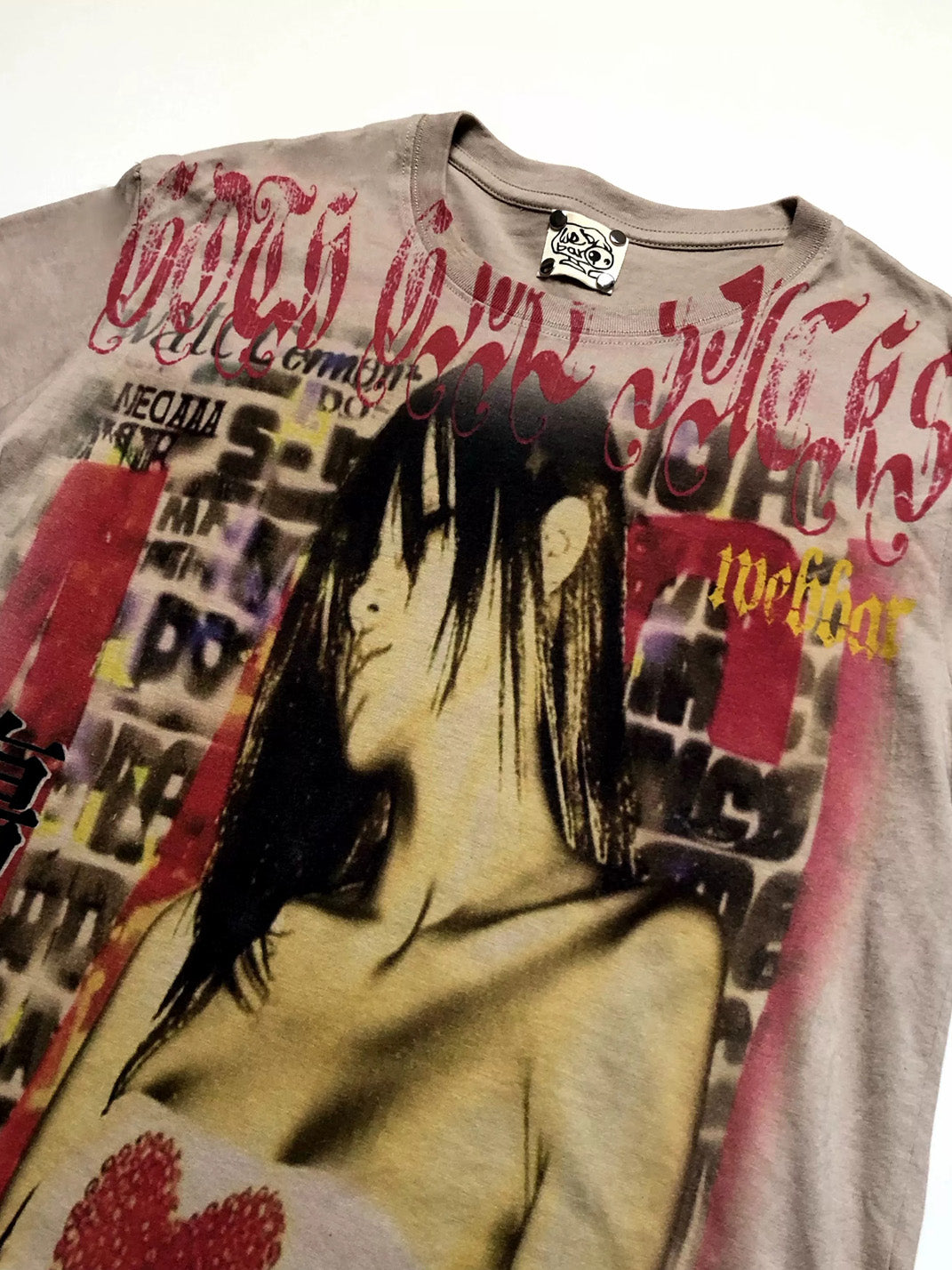 Camel Anime Collage Long-Sleeve Tee — product view 3