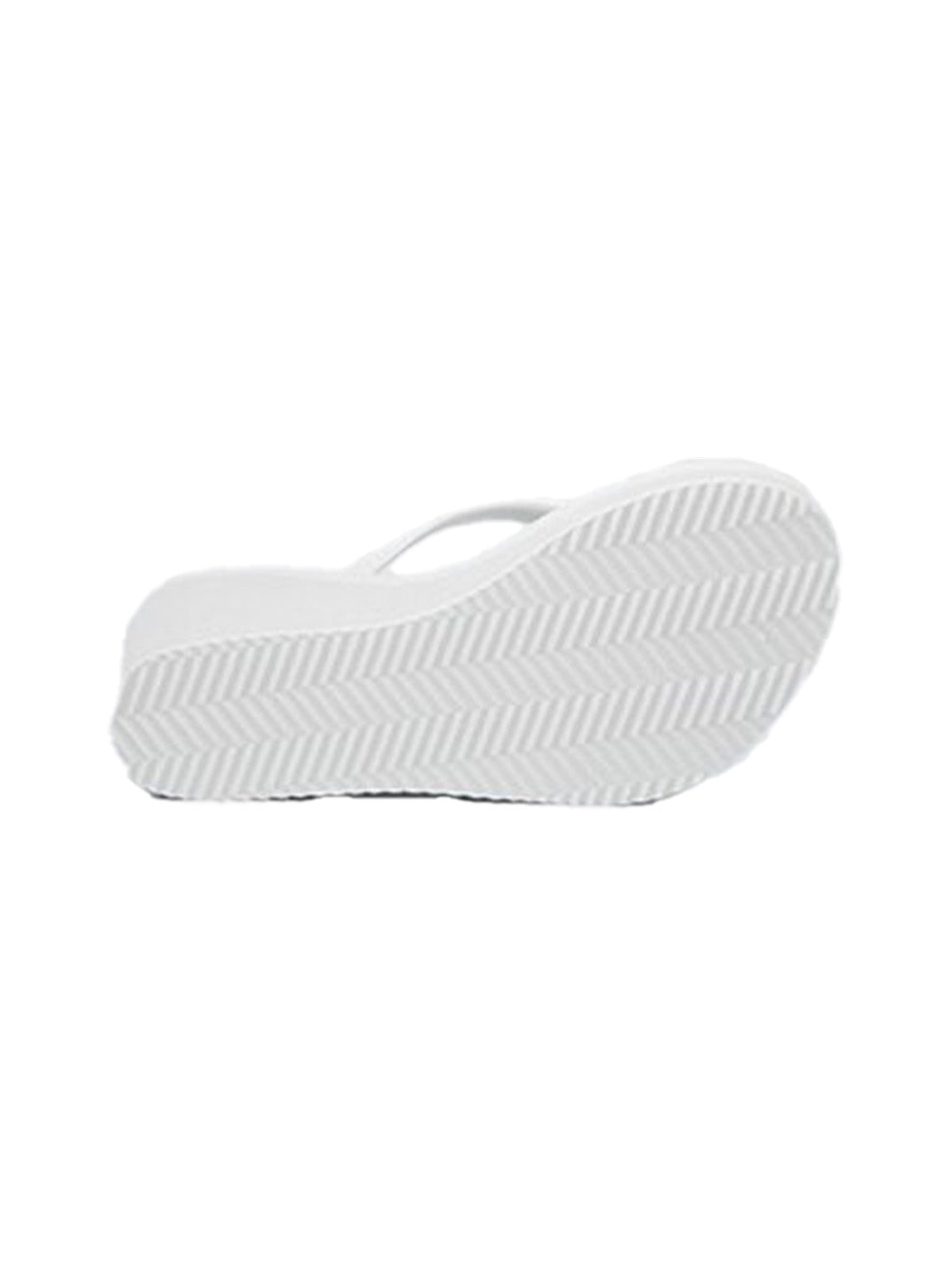 Sculpted High-Wedge Toe-Ring Flip-Flops - View 14