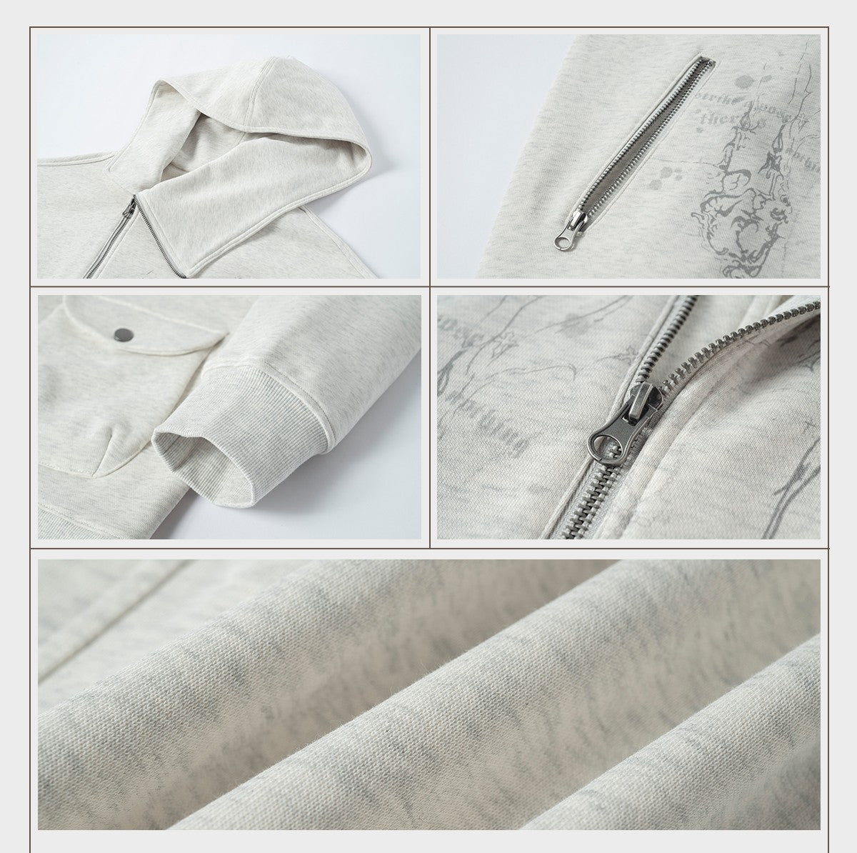 Angel Sketch Fleece Jacket