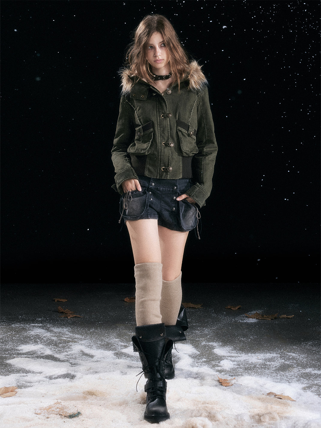Convertible Eyelet-Strap Riding Boots - View 5
