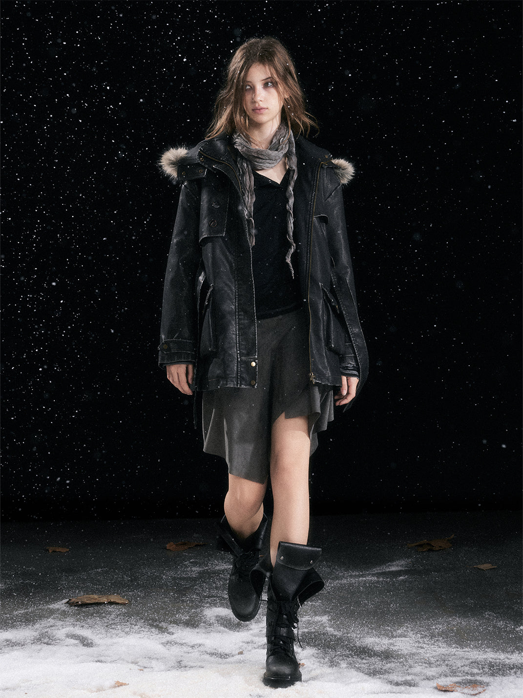 Convertible Eyelet-Strap Riding Boots - View 7