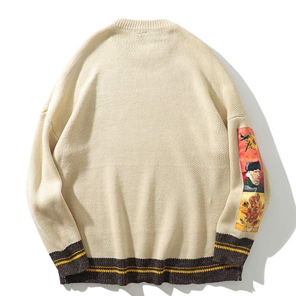 Van Gogh Tribute Sweater