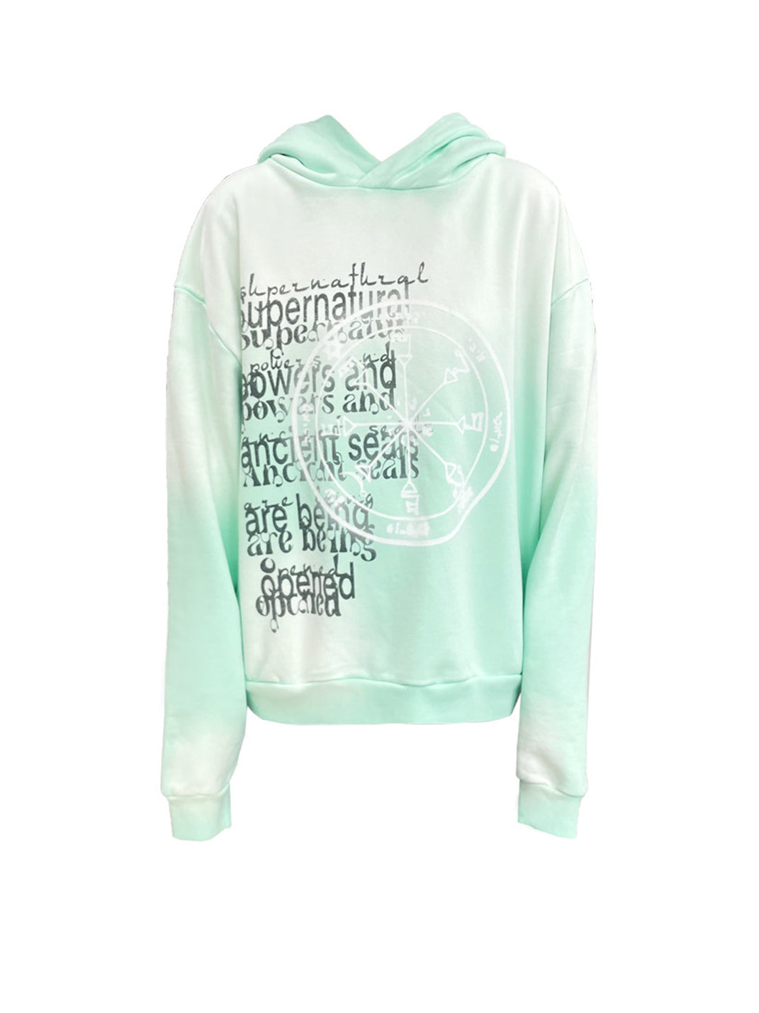 Embroidered Graphic Oversized Hoodie