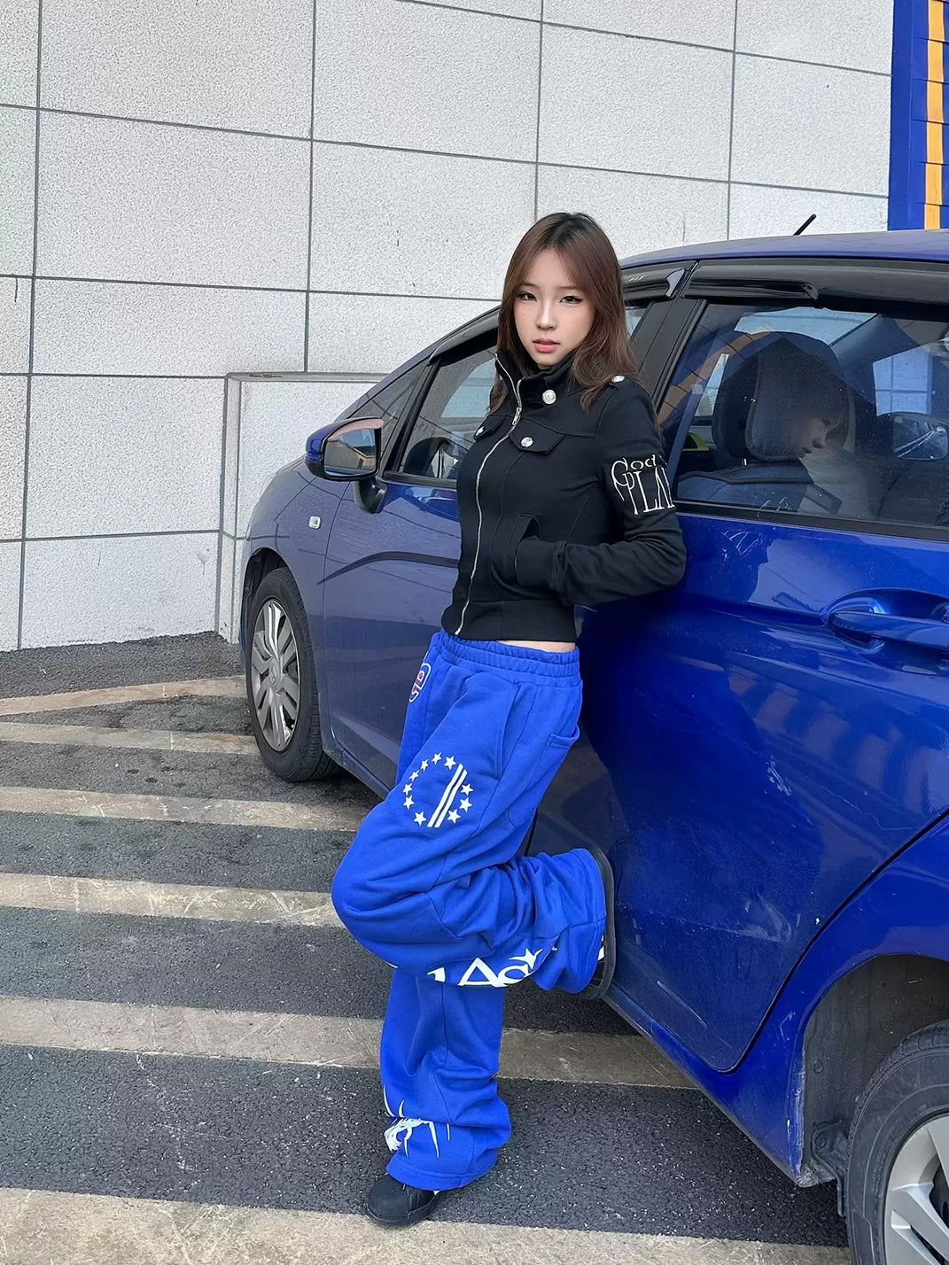 Scorpion Emblem Cotton Sweatpants — product view 2