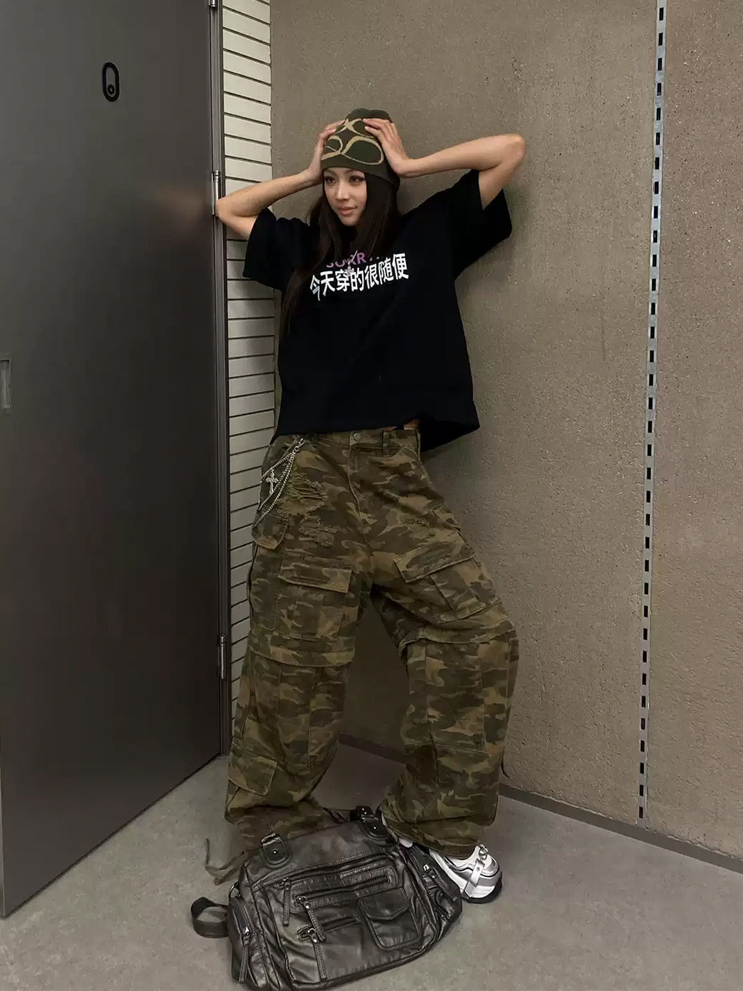 Statement Slogan Heavy Cotton Tee — product view 9