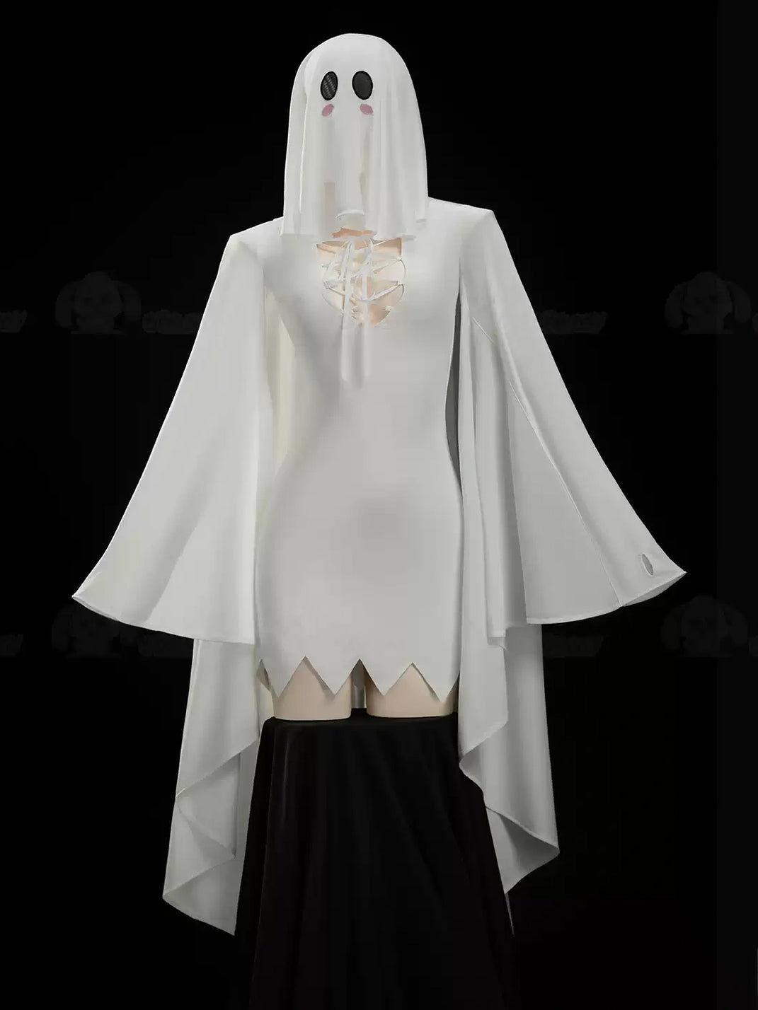 Ghost-Hood Cat-Ear Costume Set — product view 2