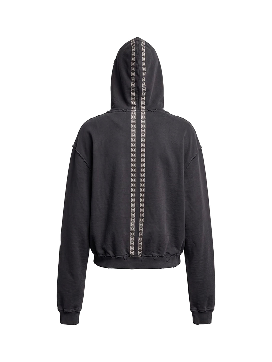 Fang Graphic Studded Zip Hoodie — product view 5
