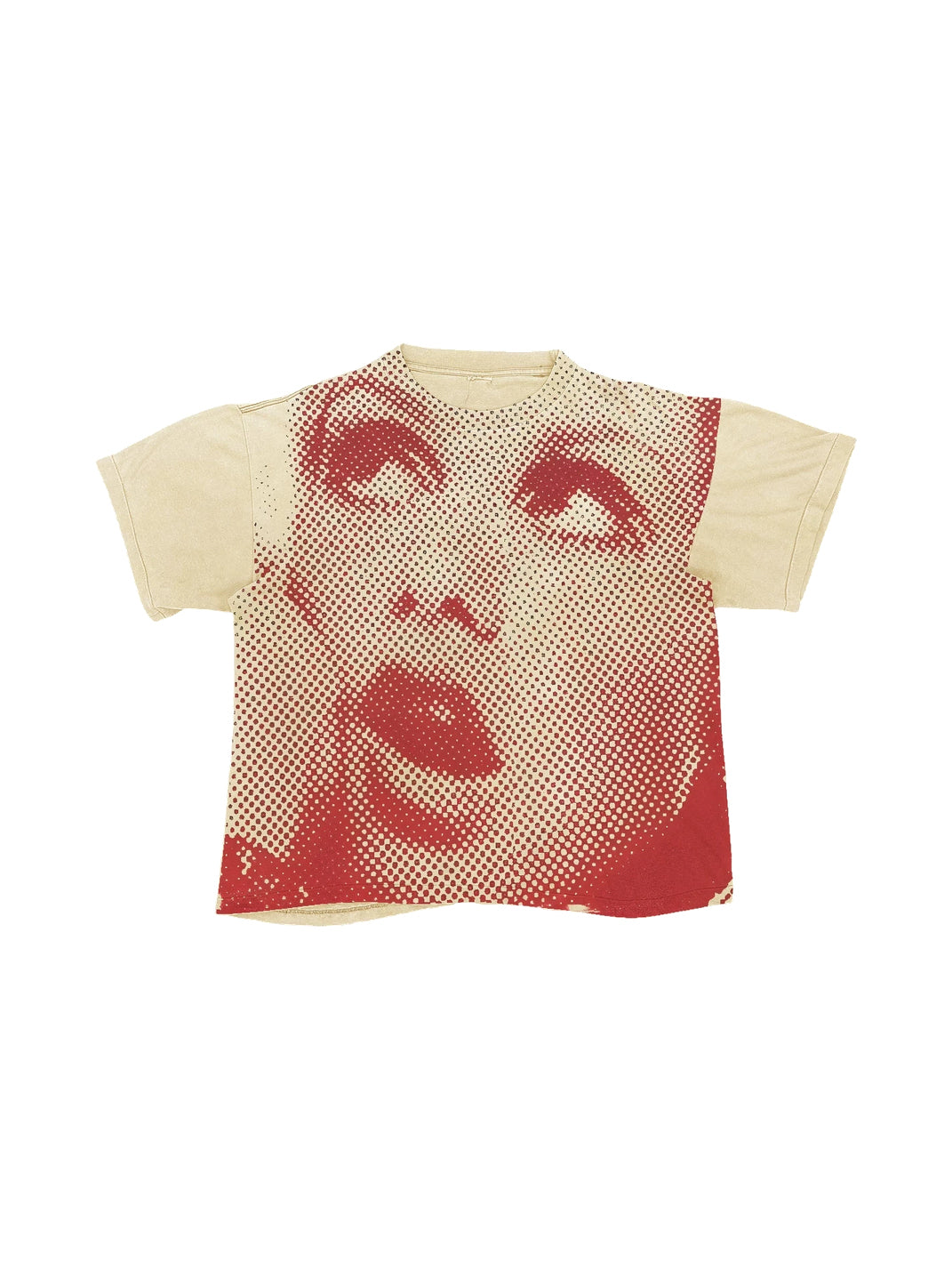 Faded Portrait Heavyweight Cotton Tee — view 2