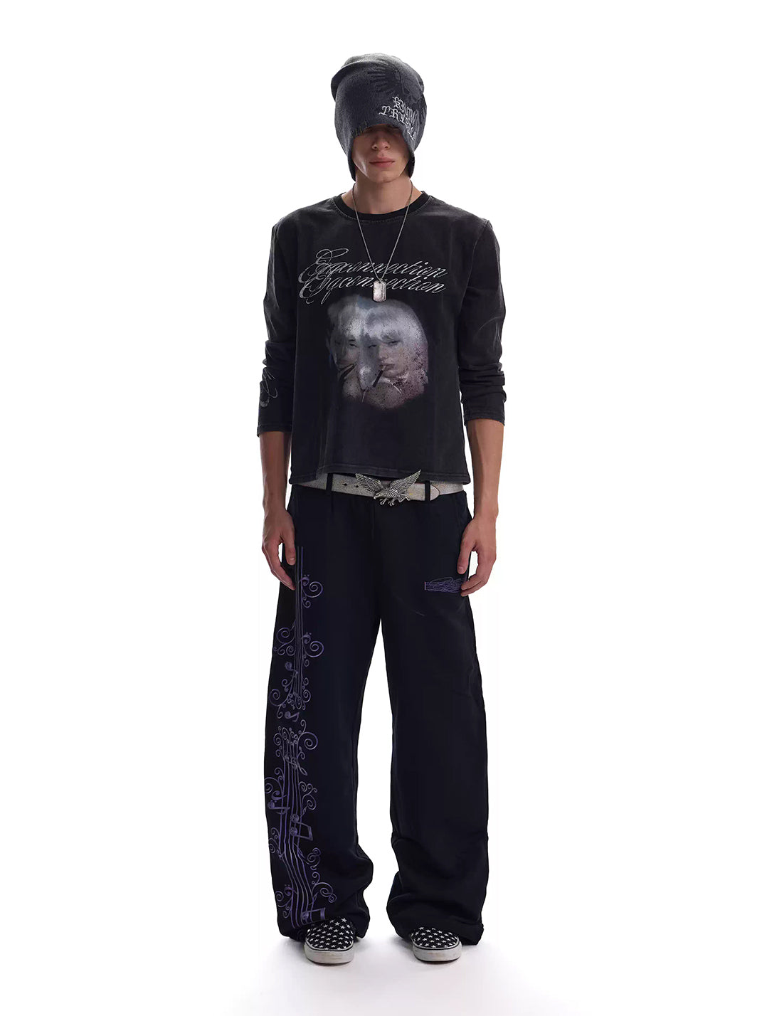 Violet Melody Drawstring Sweatpants — view 4