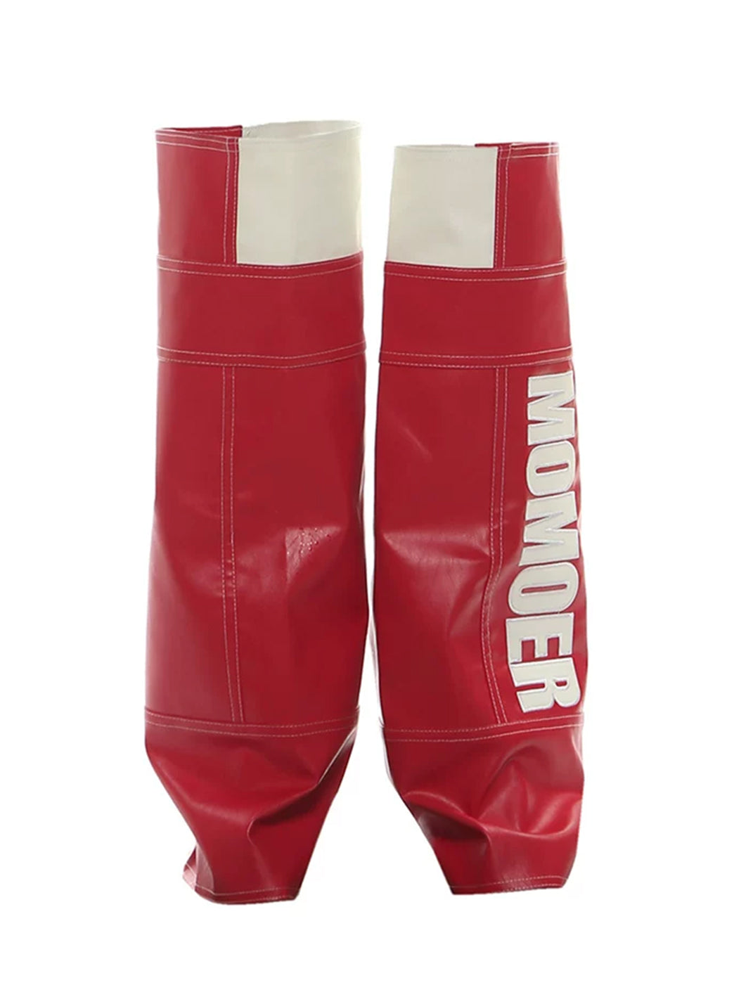 Gloss Script Red Boot Covers — view 1