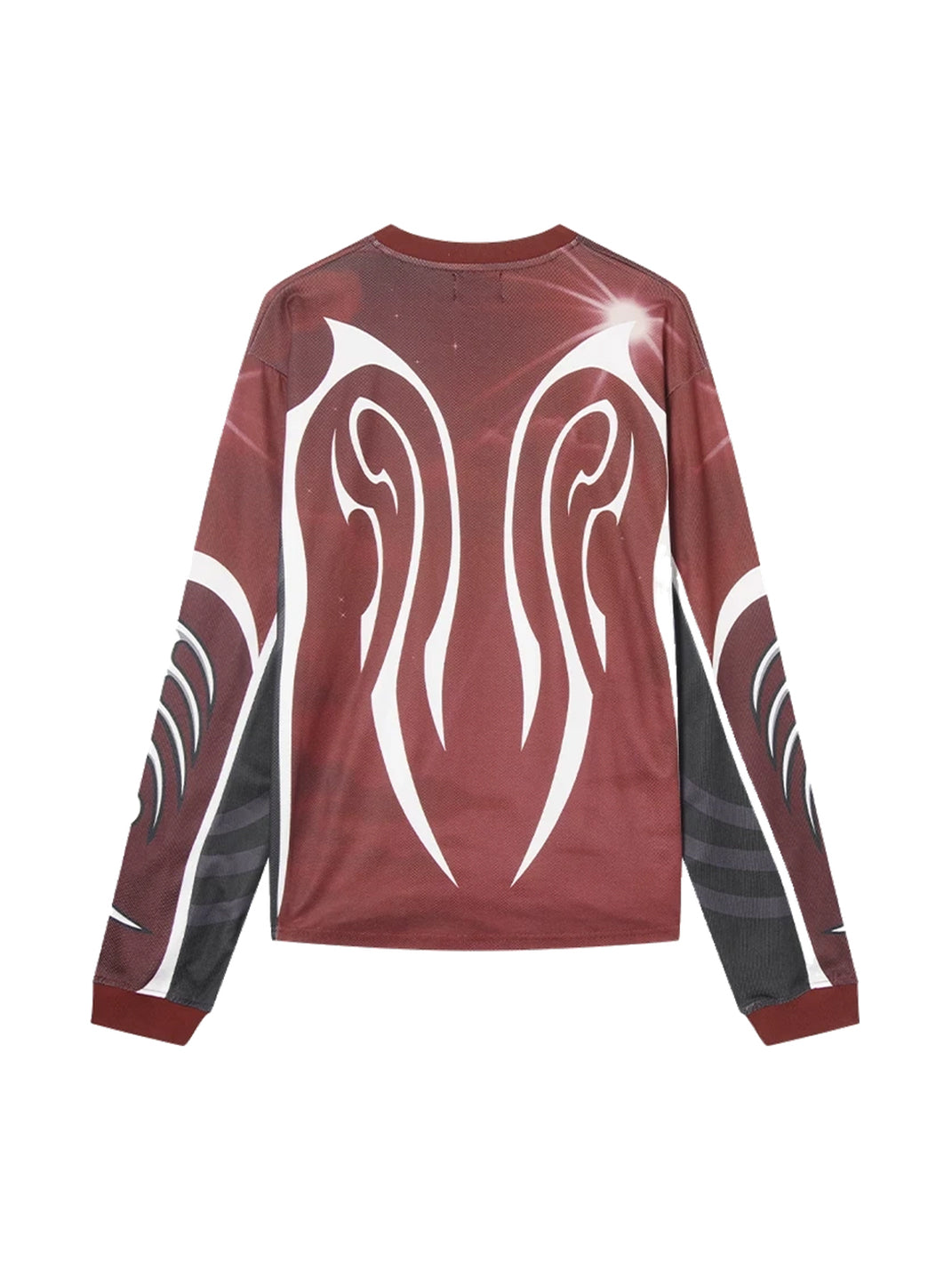 Winged Skeleton Colorblock Jersey — view 8