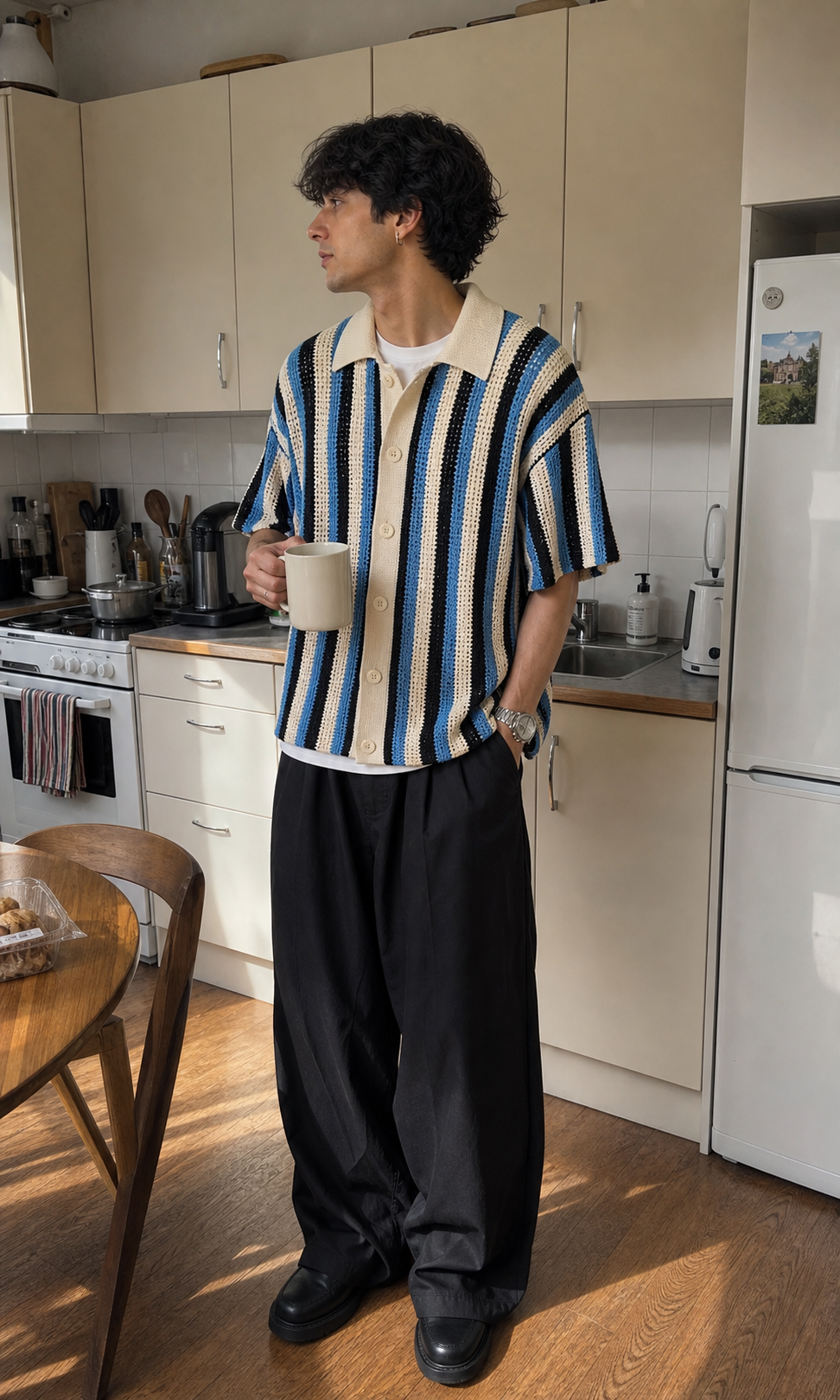 Casual Striped Woven Shirt UGC showcase 5