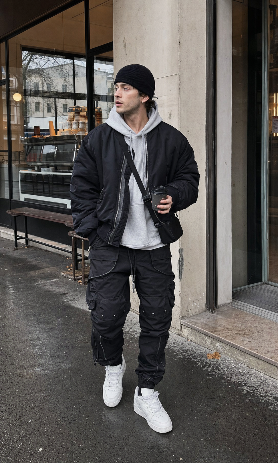 Circuit Zip Tech Cargo Joggers UGC showcase 2
