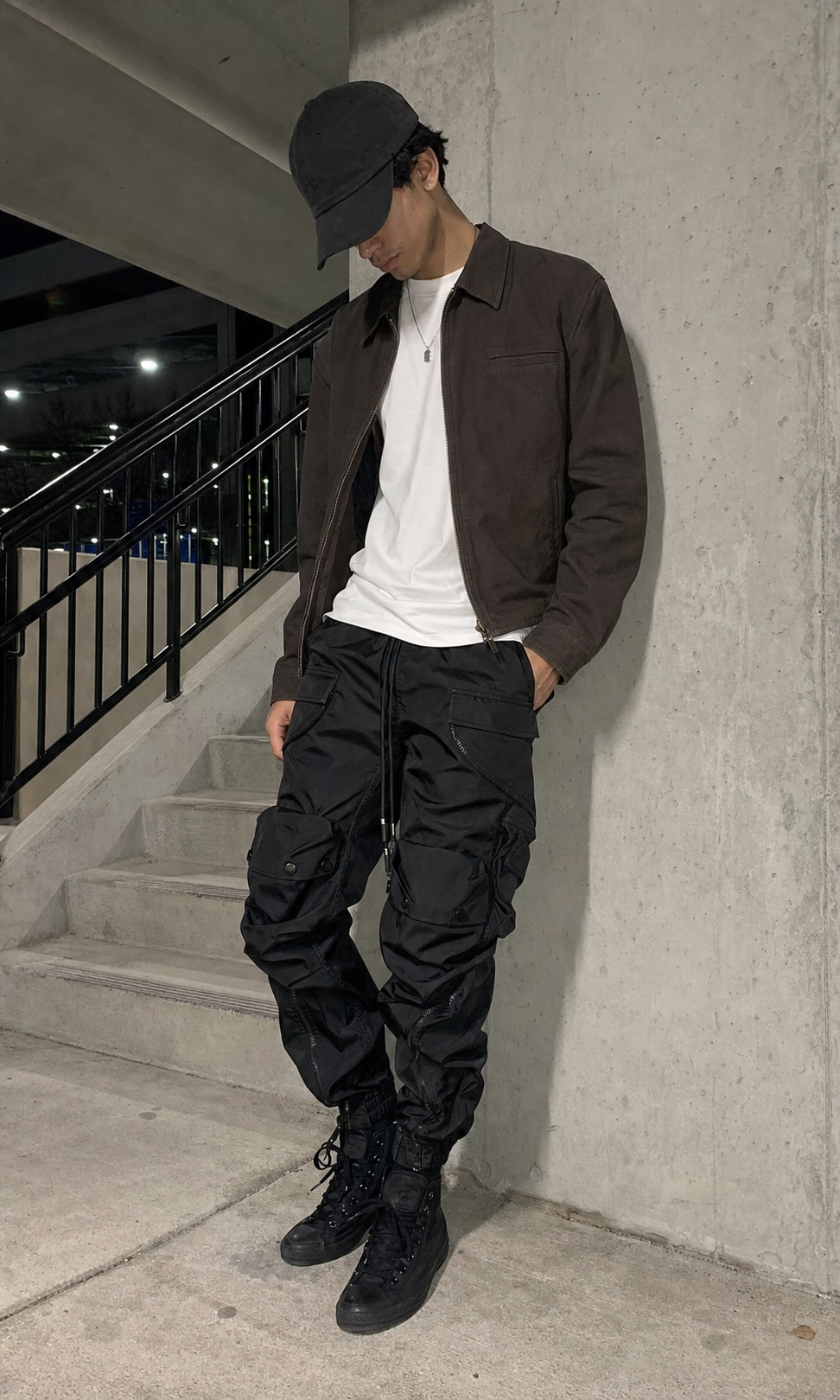 Circuit Zip Tech Cargo Joggers UGC showcase 5