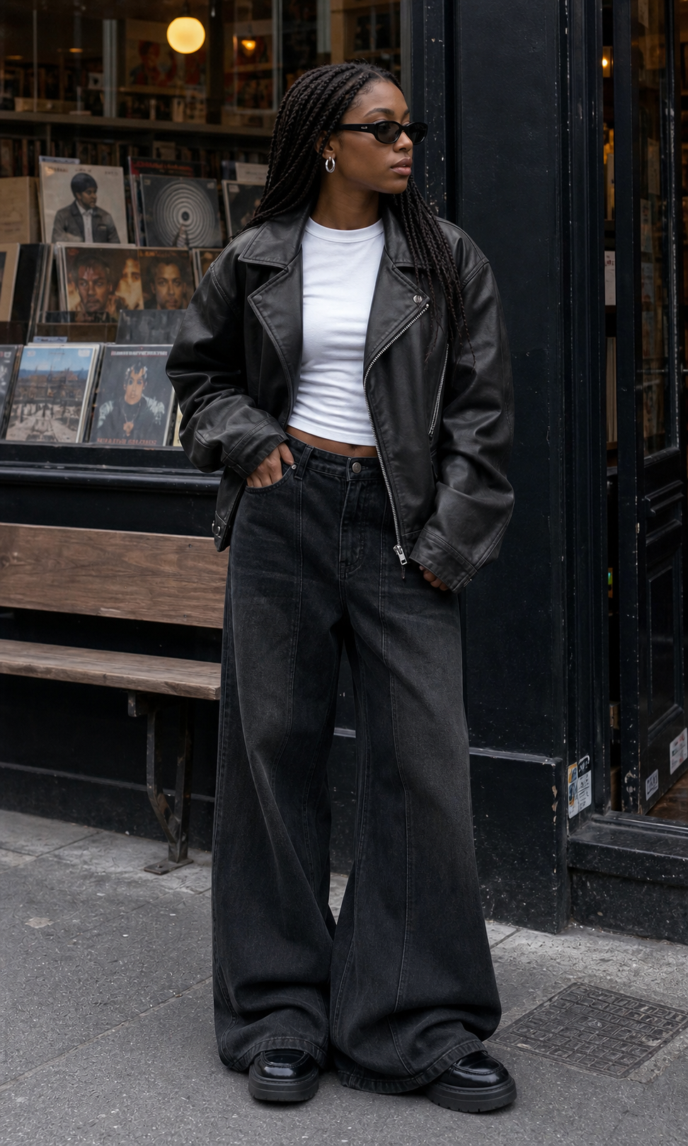 Midnight Flare Ultra-Wide Leg Jeans UGC showcase 2