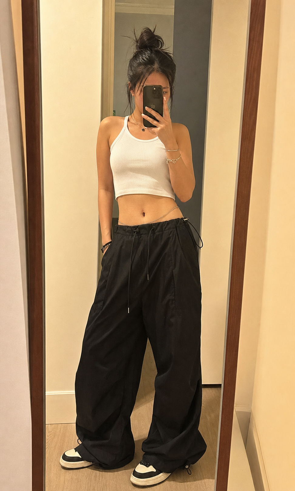 Parachute Wide-Leg Track Pants UGC showcase 1