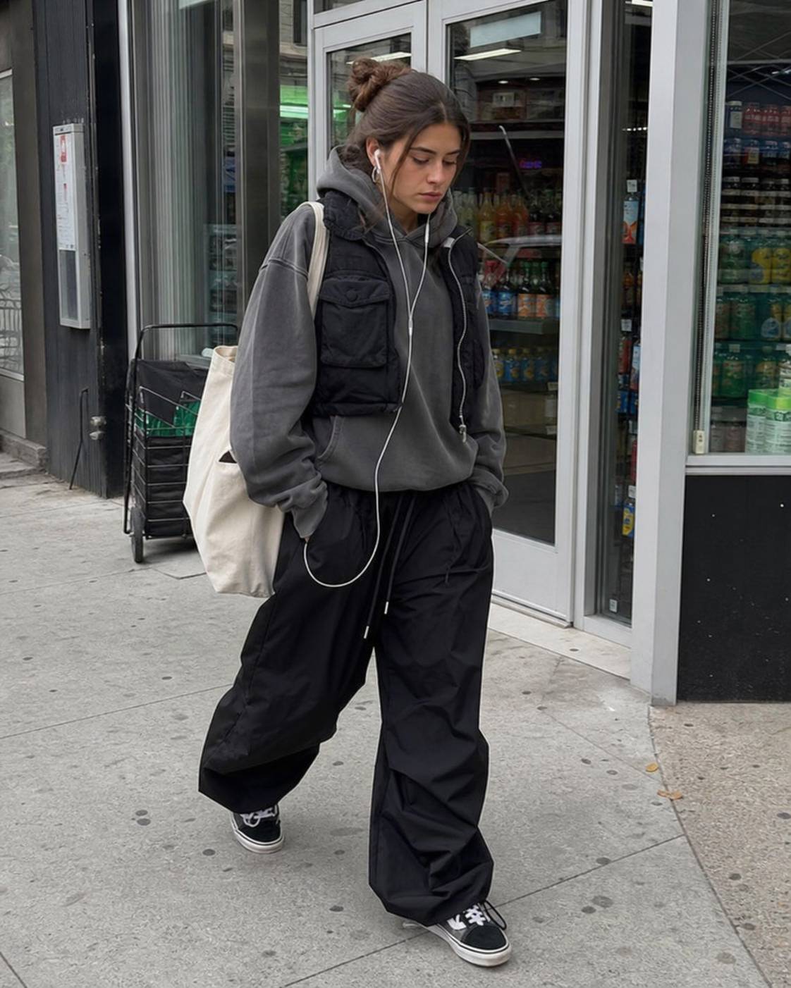 Parachute Wide-Leg Track Pants UGC showcase 2