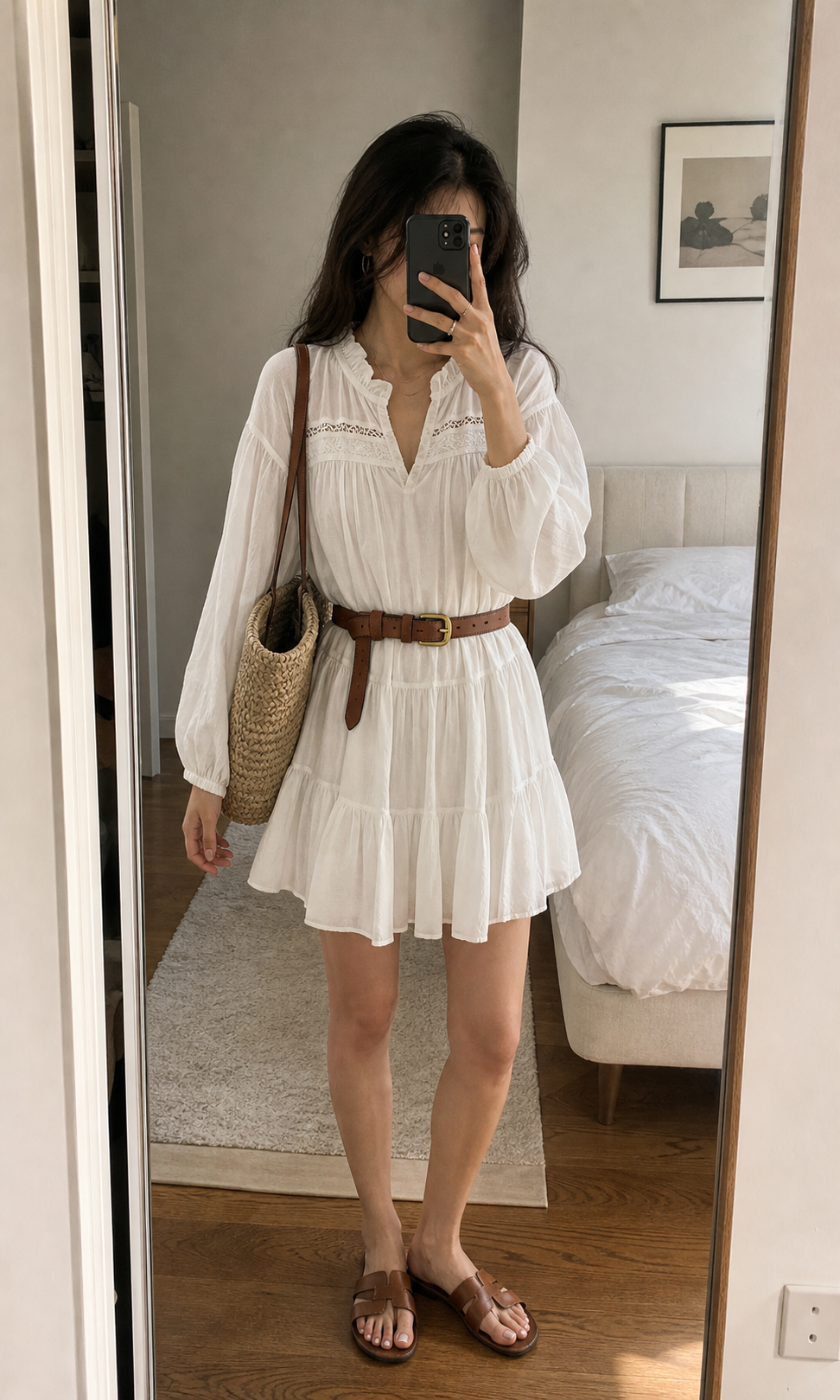 Summer French Style White Shirt Dress UGC showcase 1