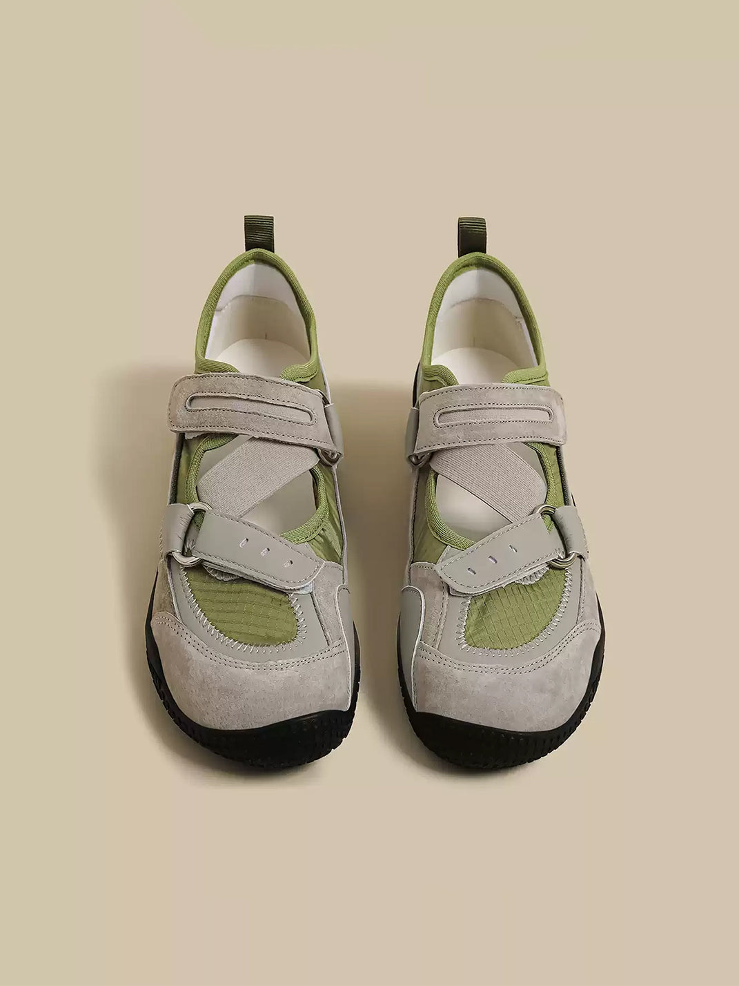 Sage Utility-Strap Trail Sneakers - View 5