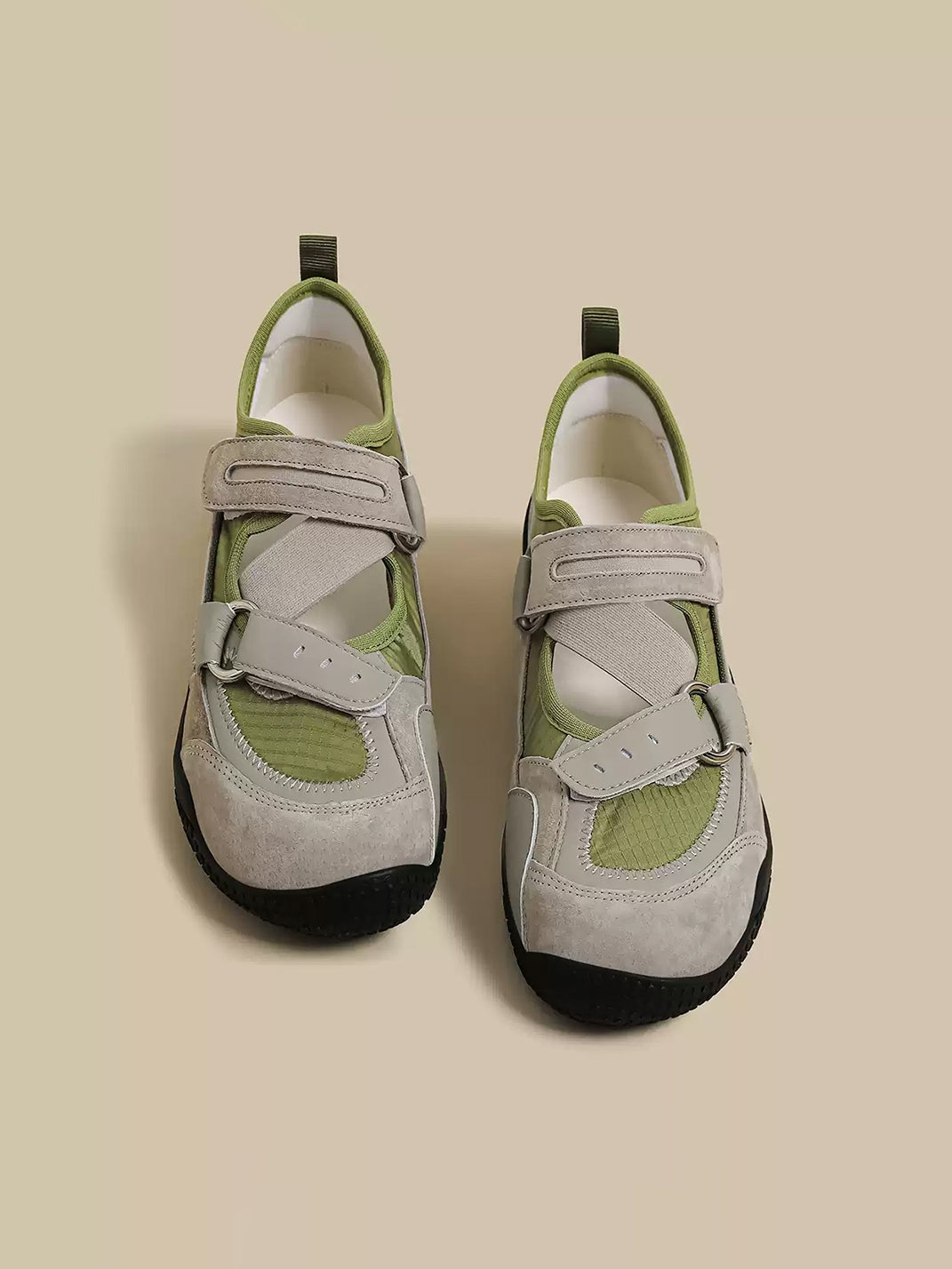 Sage Utility-Strap Trail Sneakers - View 6