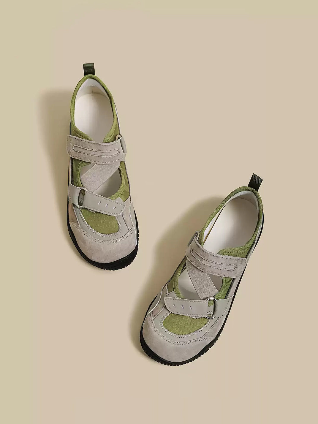 Sage Utility-Strap Trail Sneakers - View 7