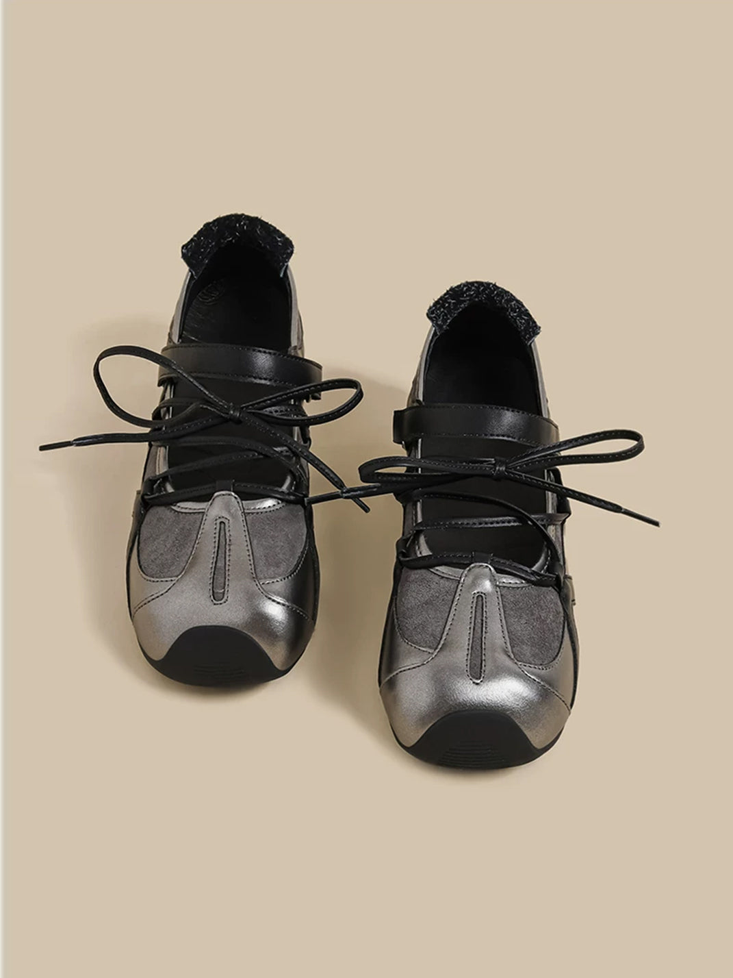 Multi-Strap Cutout Mesh Trainer Sneakers - View 10