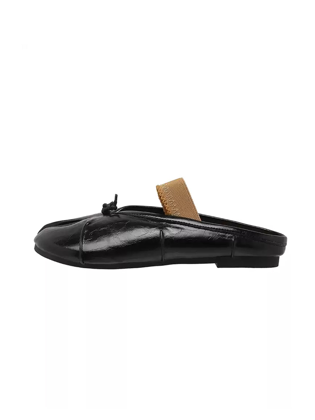 Minimal Split-Toe Open-Back Flats - View 9